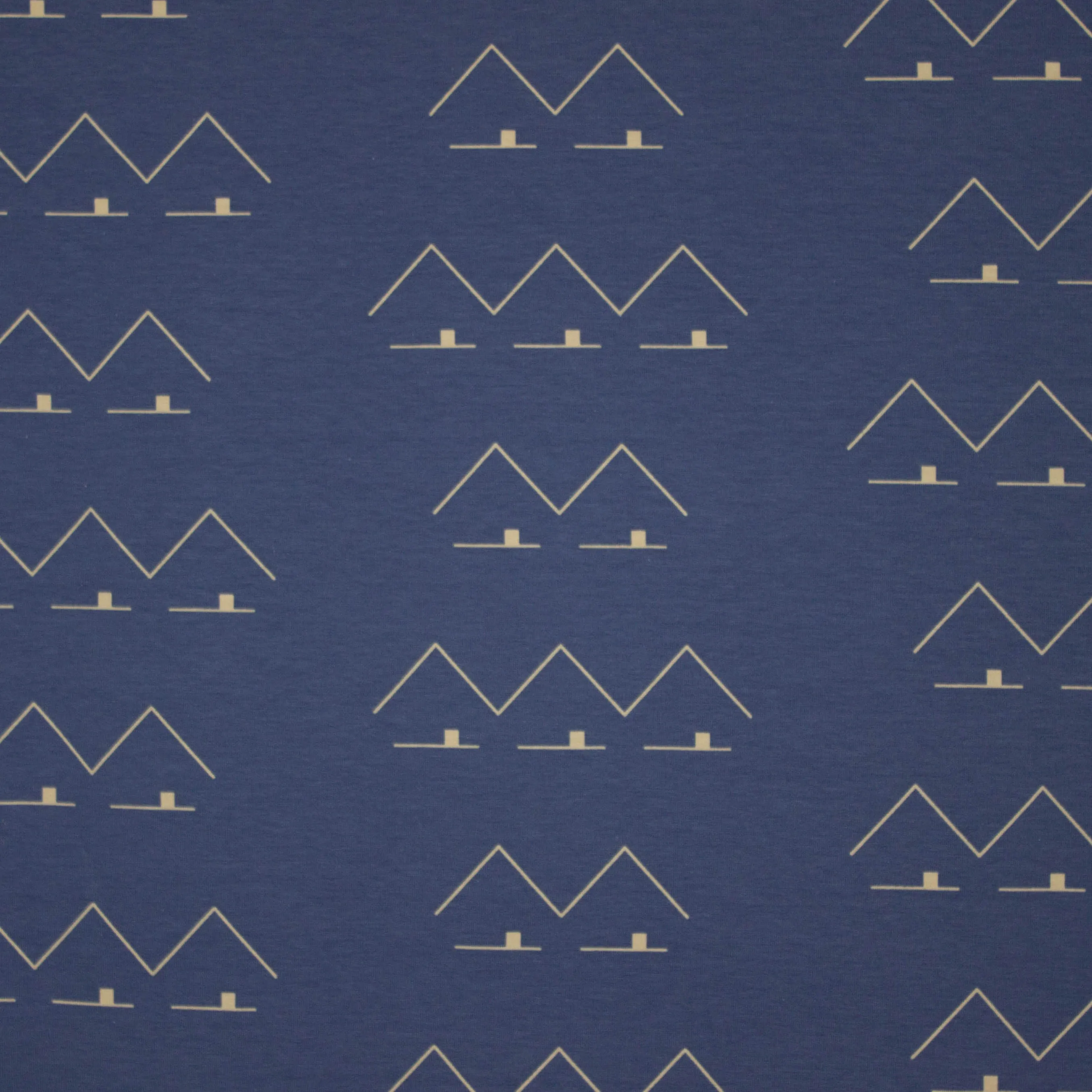 Blauwe french terry van About Blue fabrics
