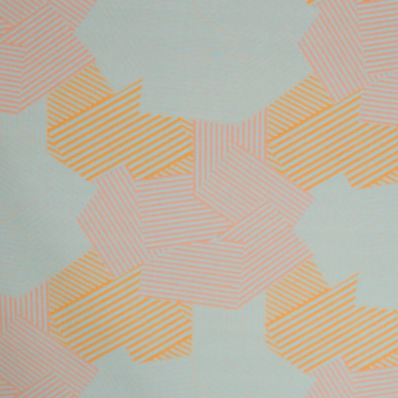 Katoen met abstract motief