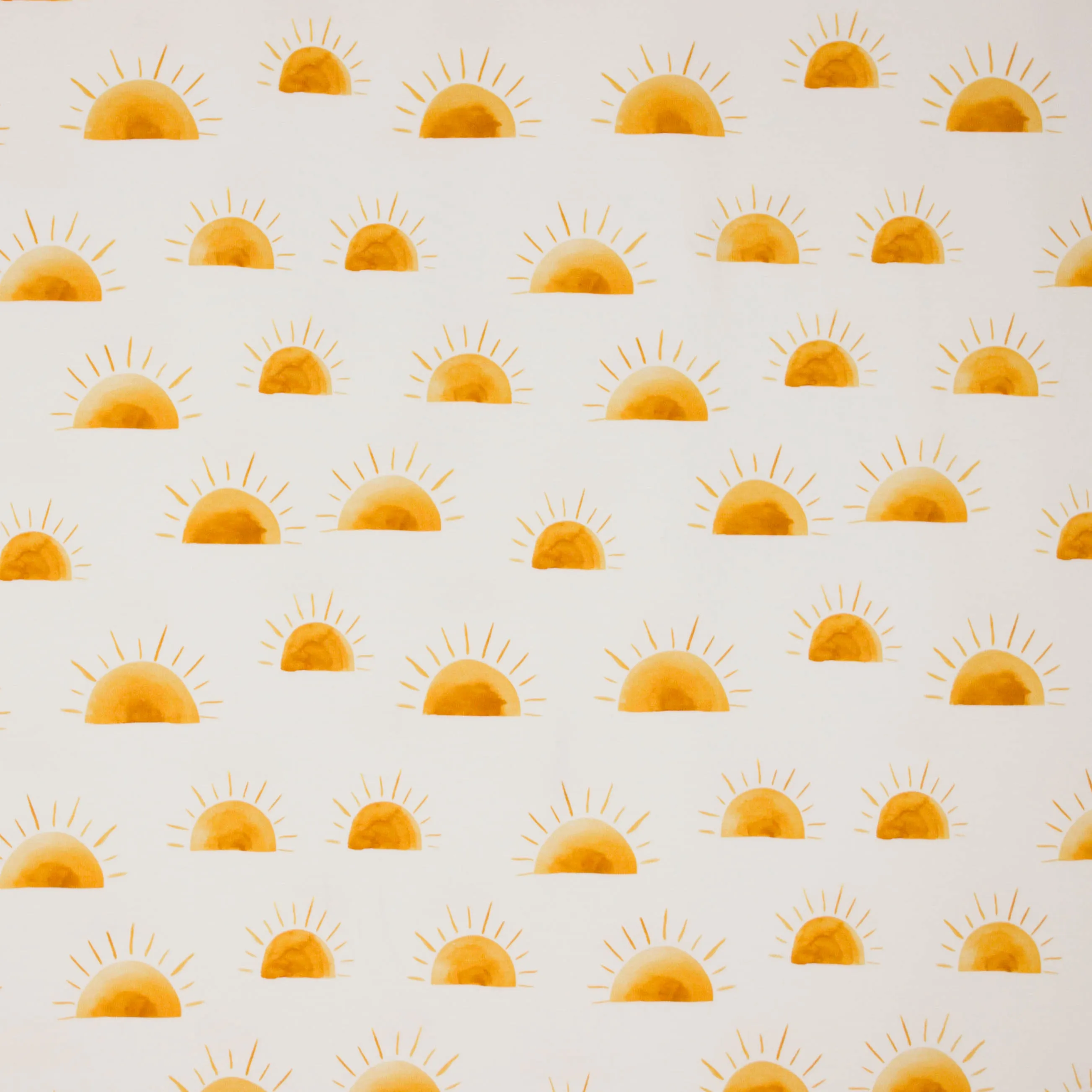 Ecru tricot met zonnen motief