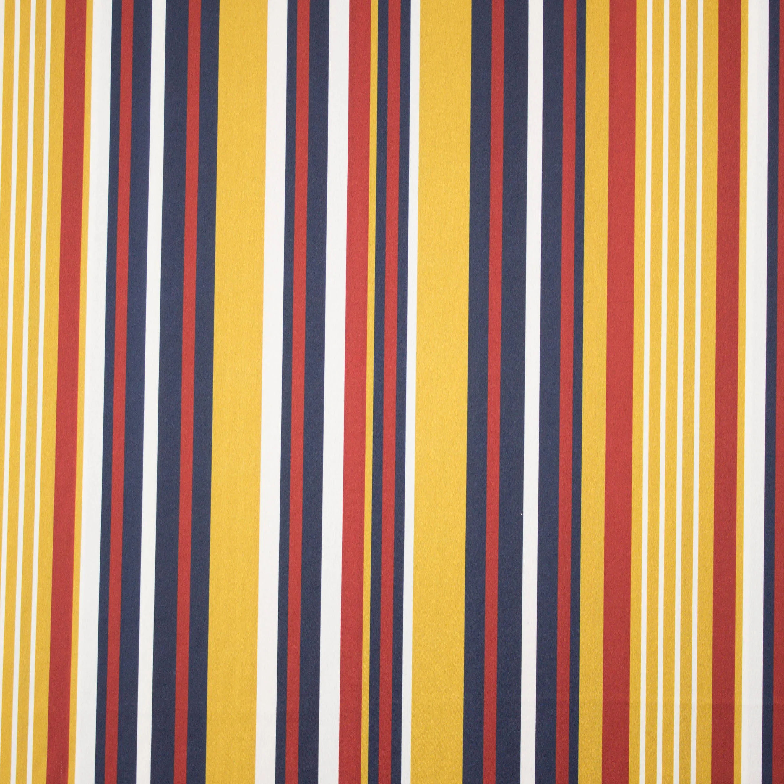 Veelkleurige gestreepte polyester satijn