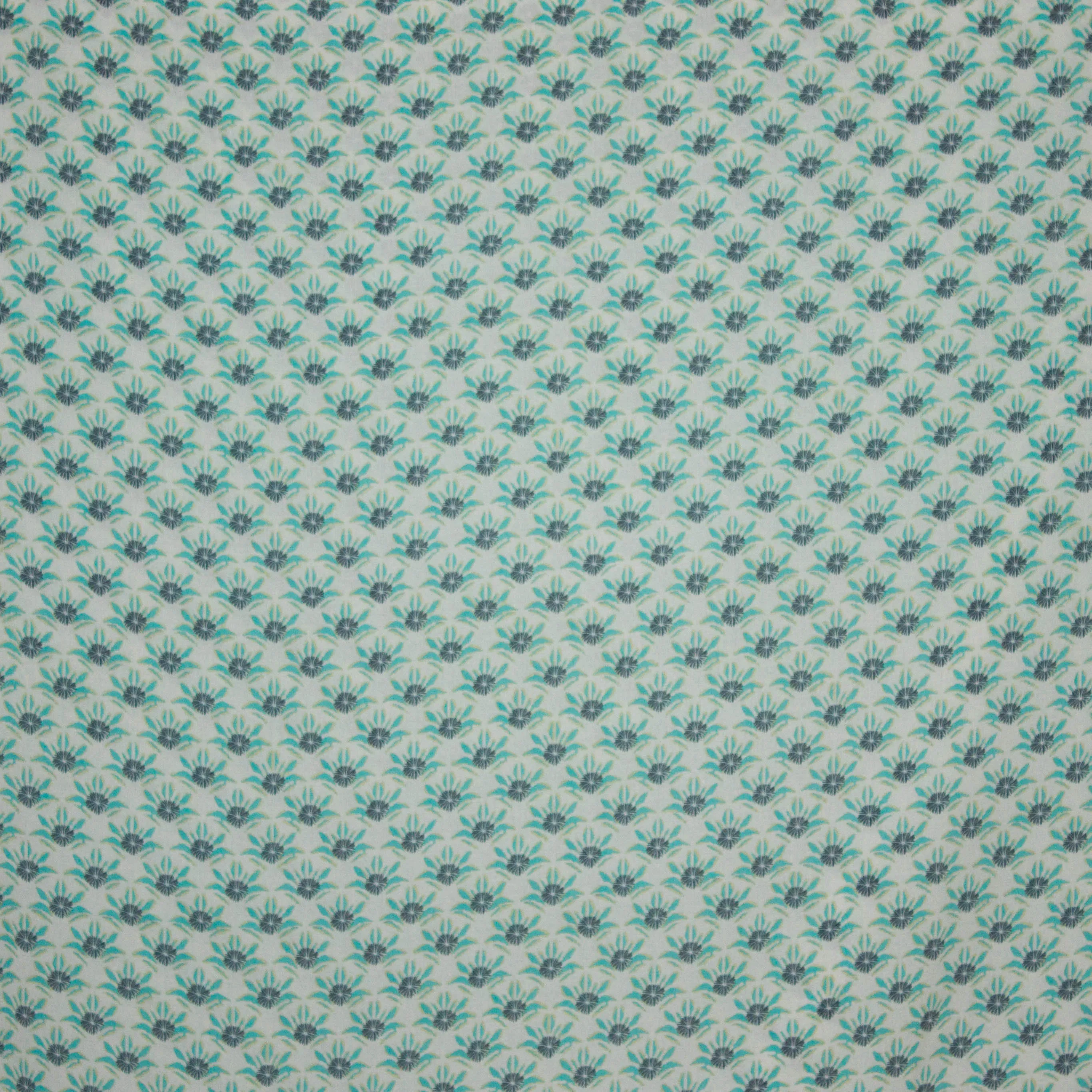 Viscose munt fantasie motief