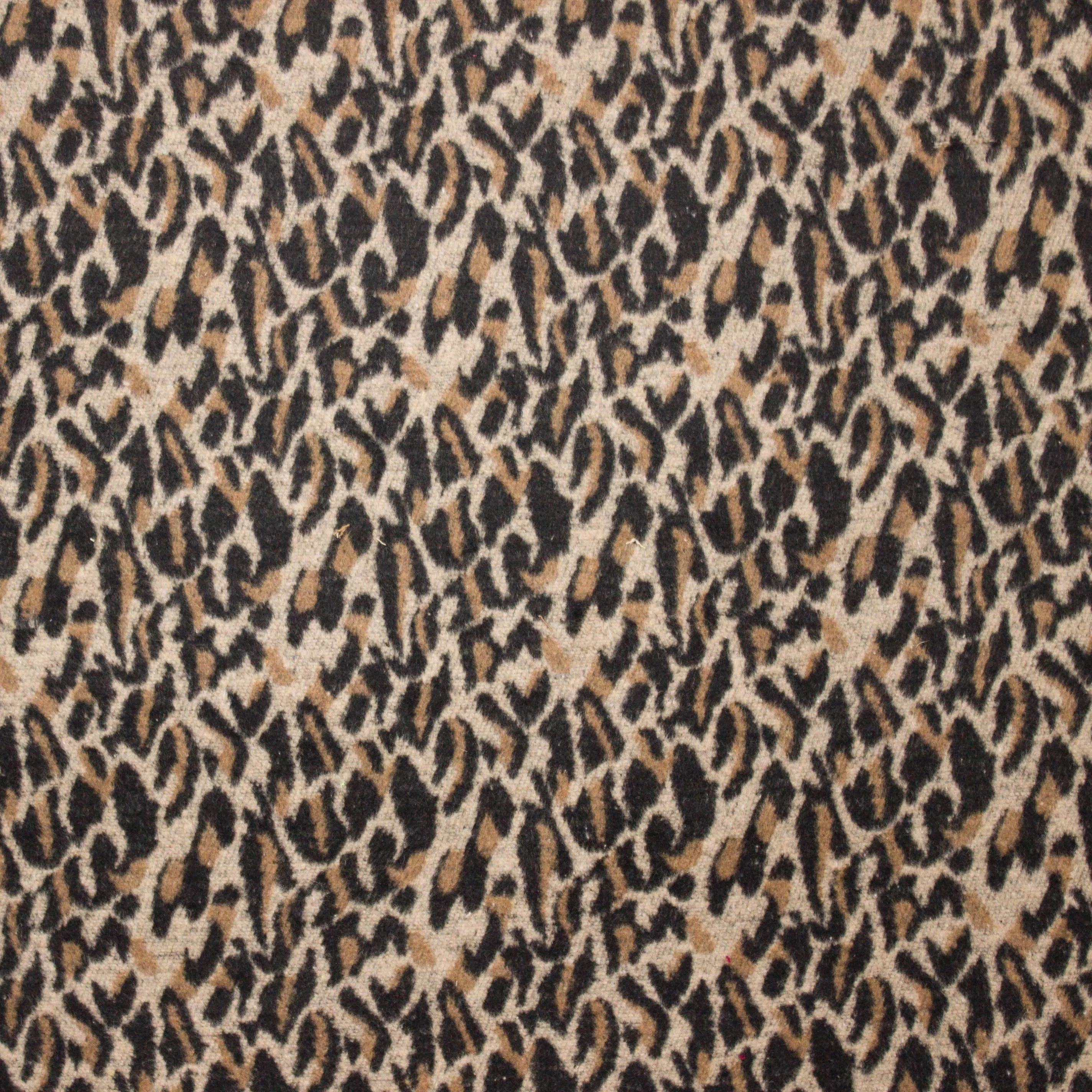 Polyester wolmengeling met luipaardvlekken - Fibre Mood