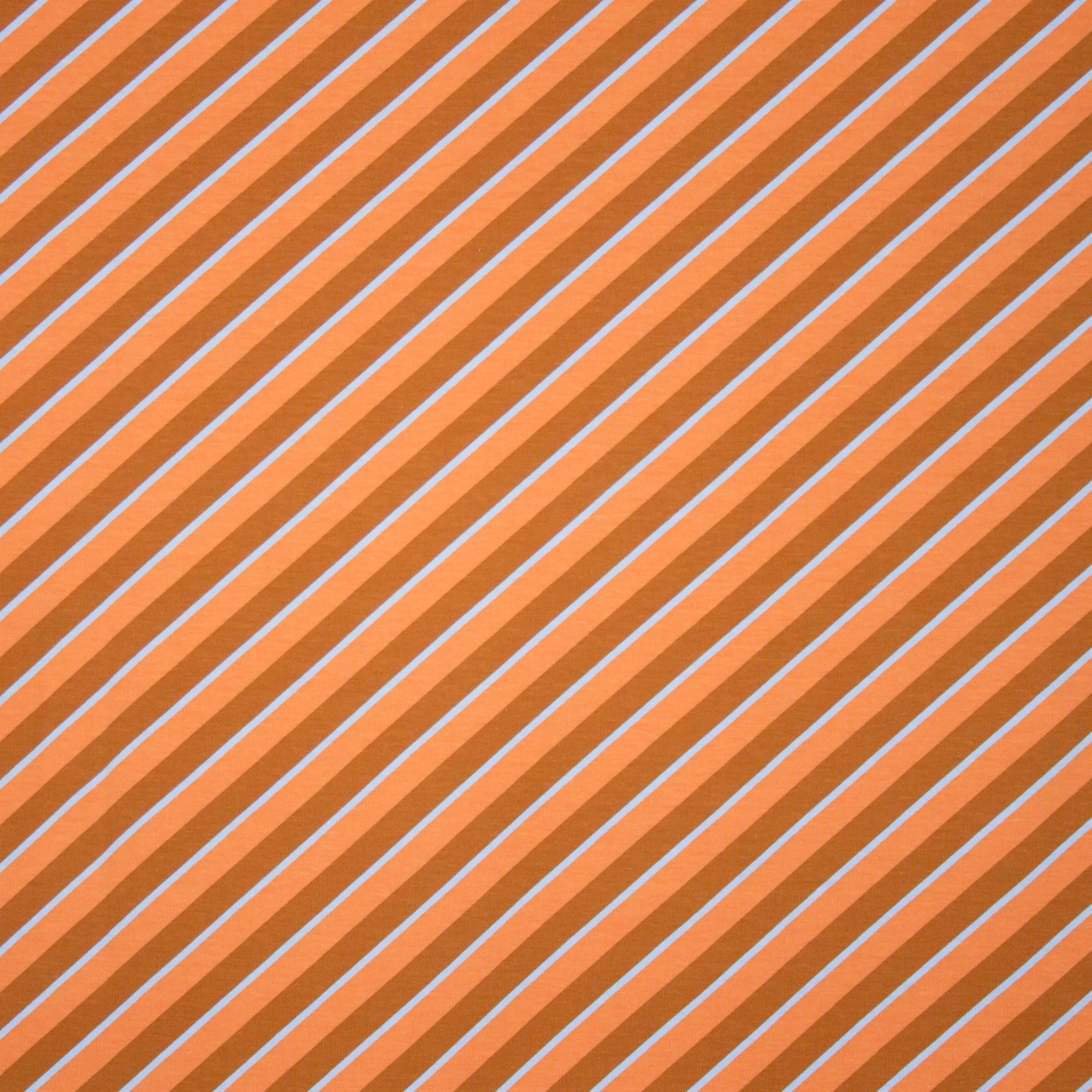 Diagonaal gestreepte french terry van "About Blue Fabrics"