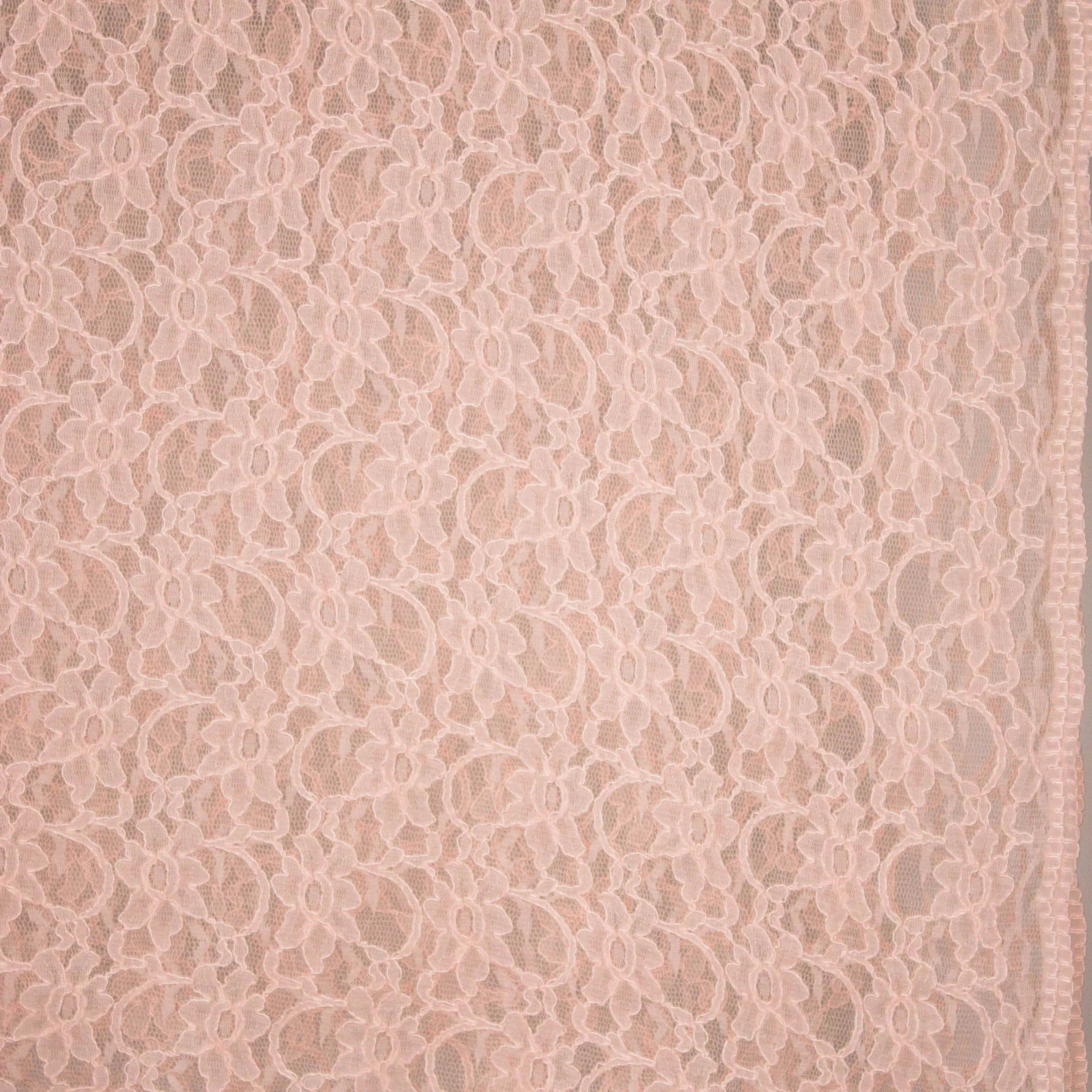 Kant roze bloemen