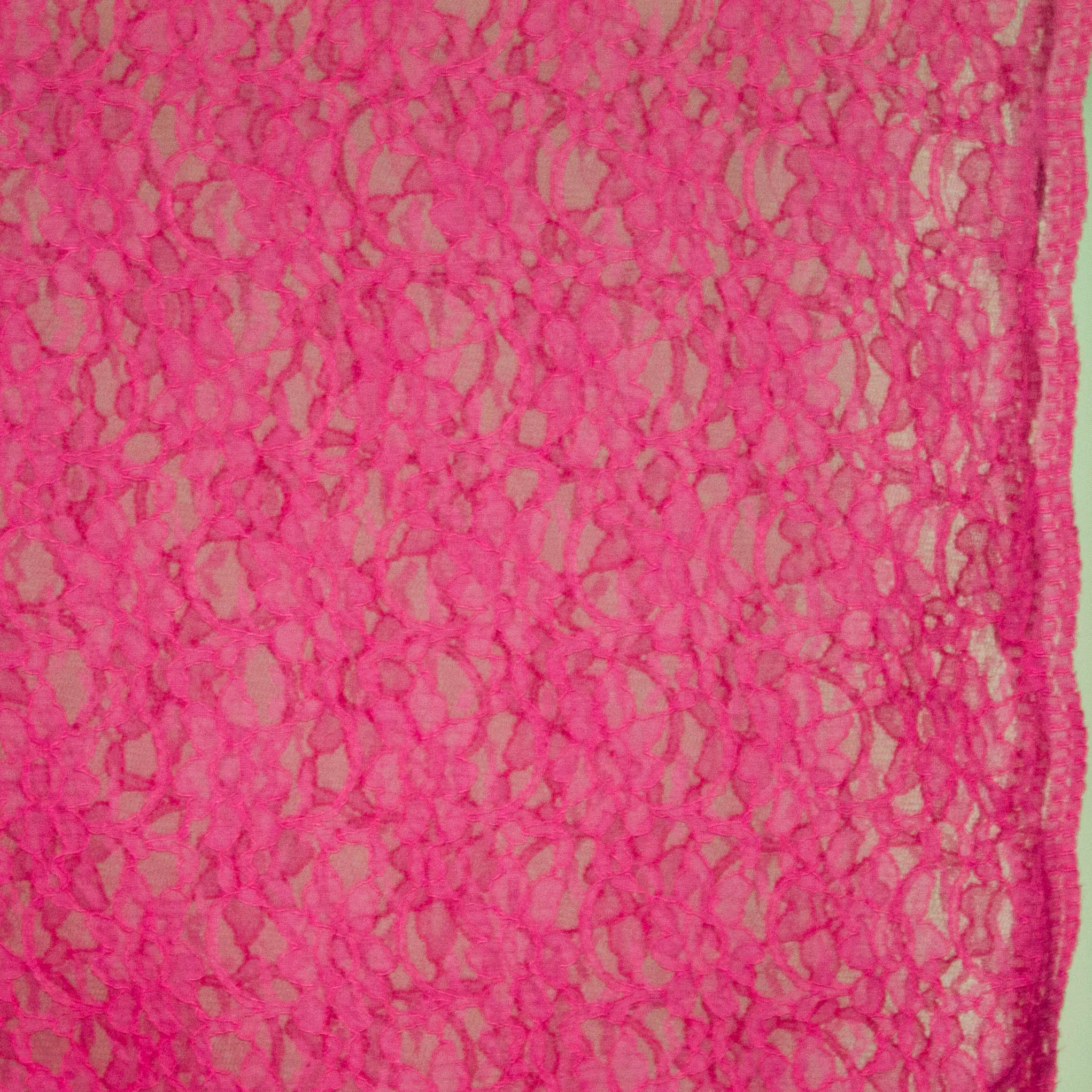 Kant fel roze bloemen