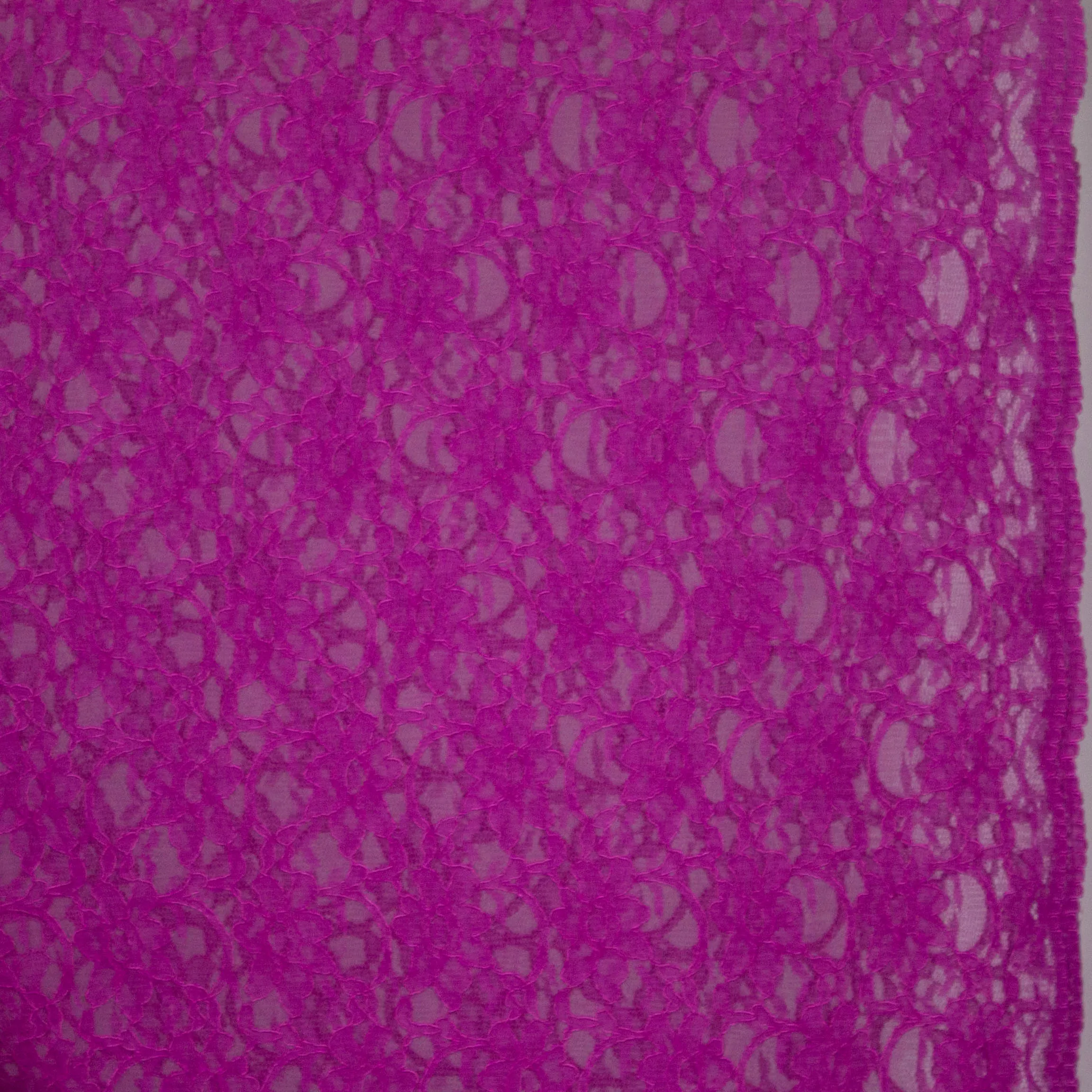 Kant fuchsia bloemen