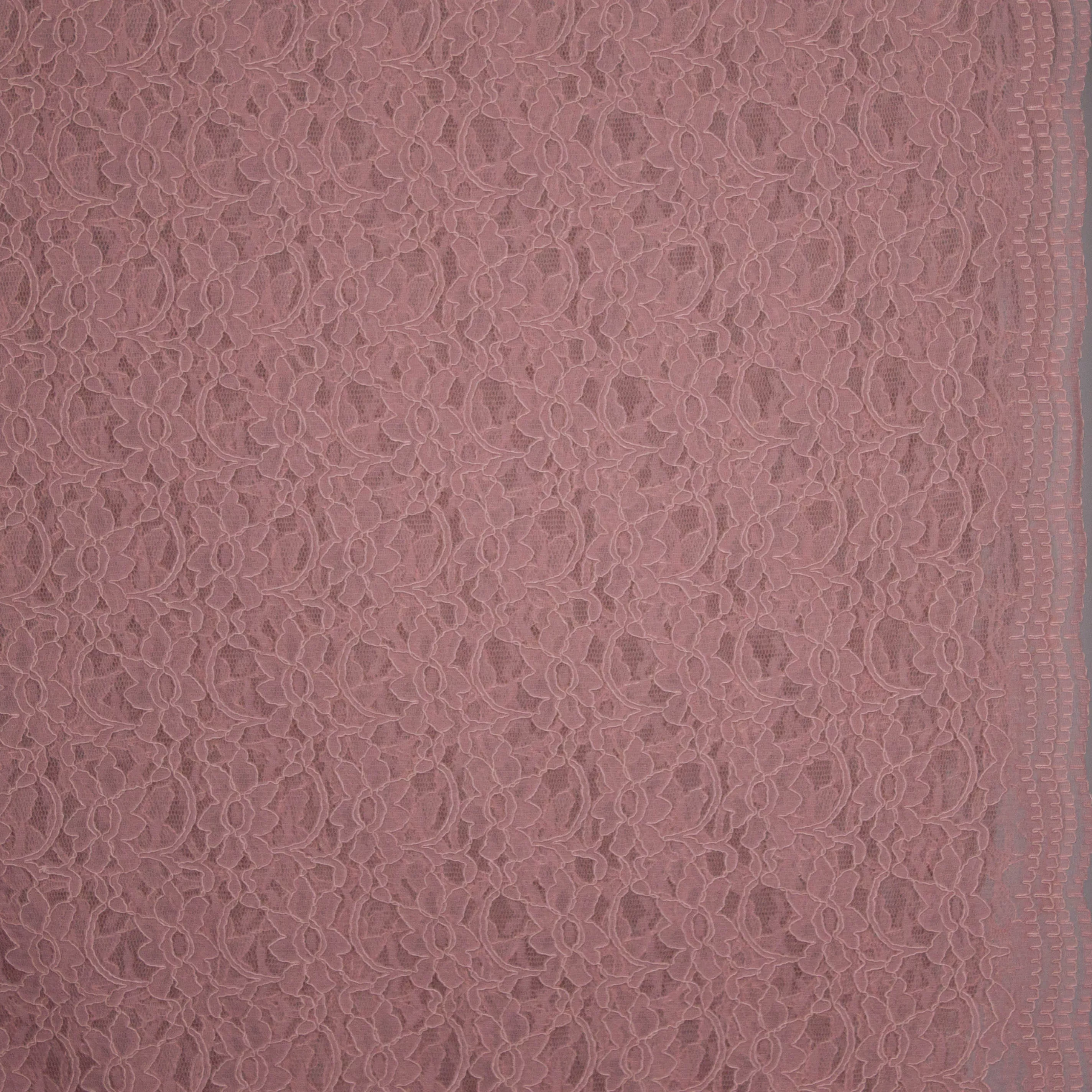 Kant roze bloemen
