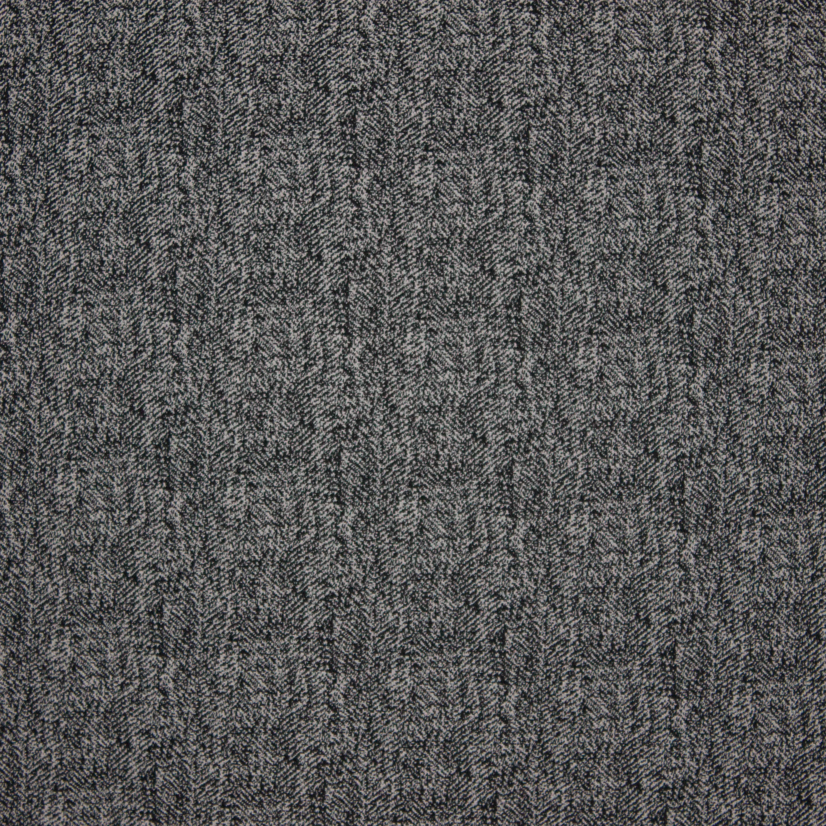 Rekbare viscose / polyester mengeling in beige en zwart uit 'La Maison Victor'