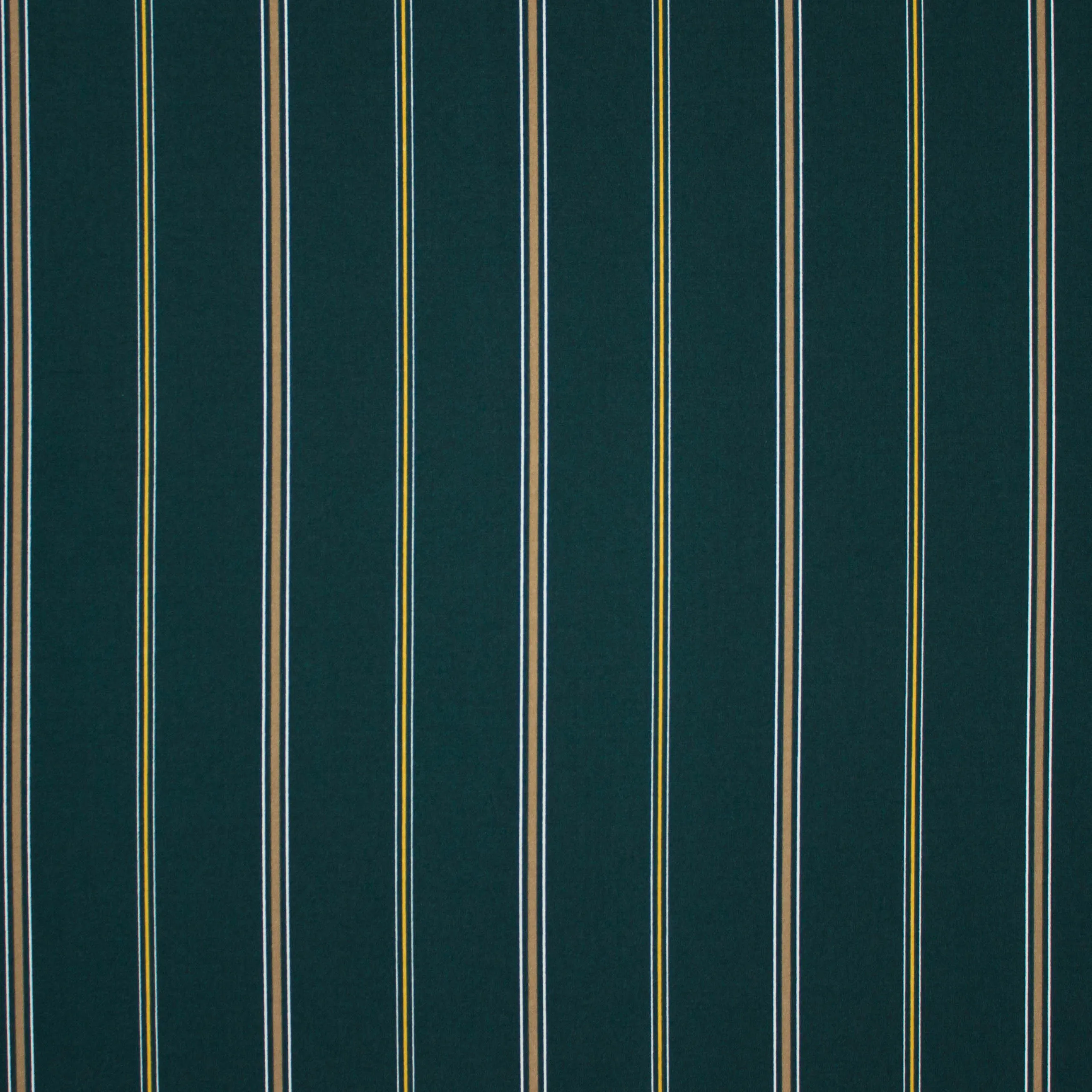 Groene polyester tricot met strepen van 'My Image'