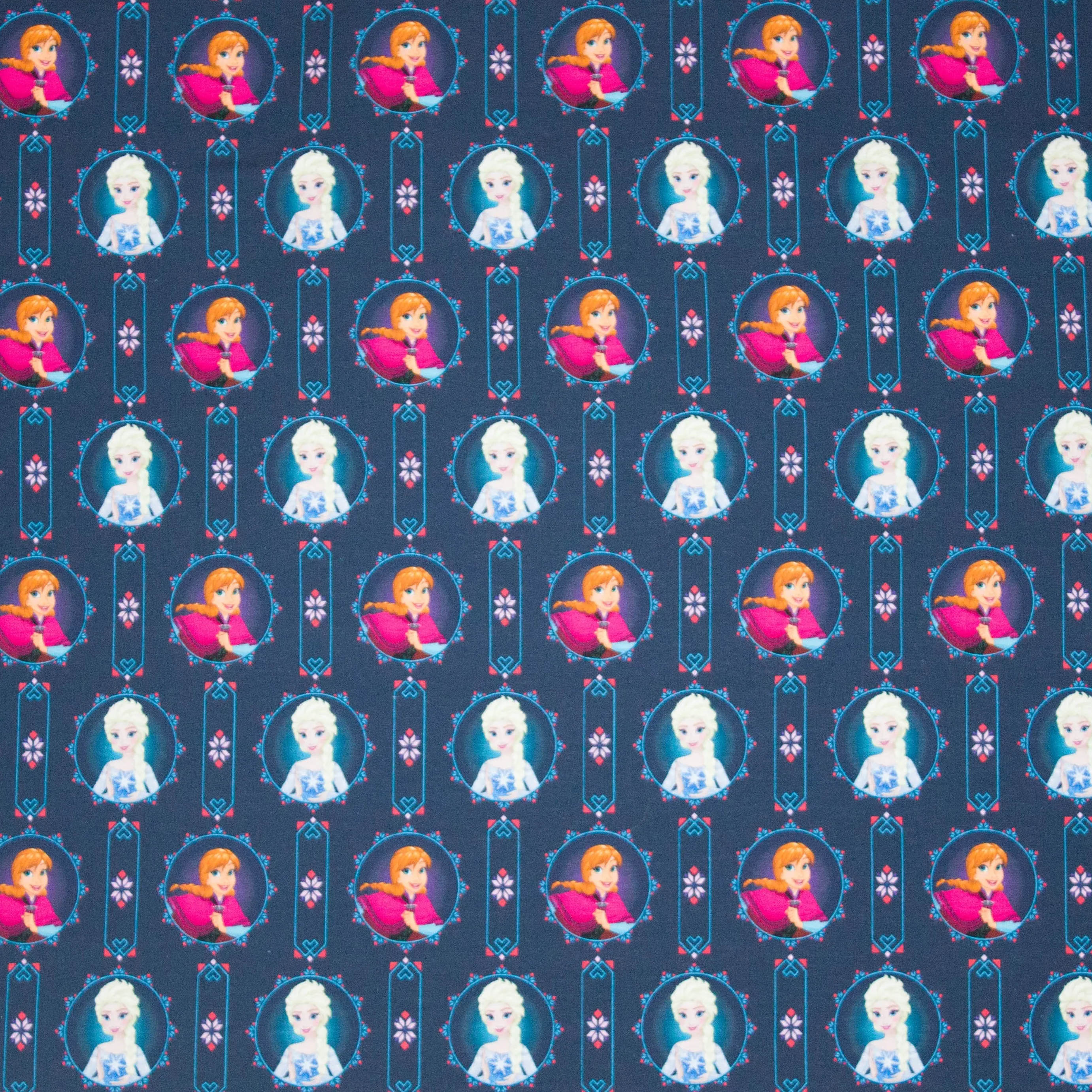 Tricot blauw licentie Disney Frozen