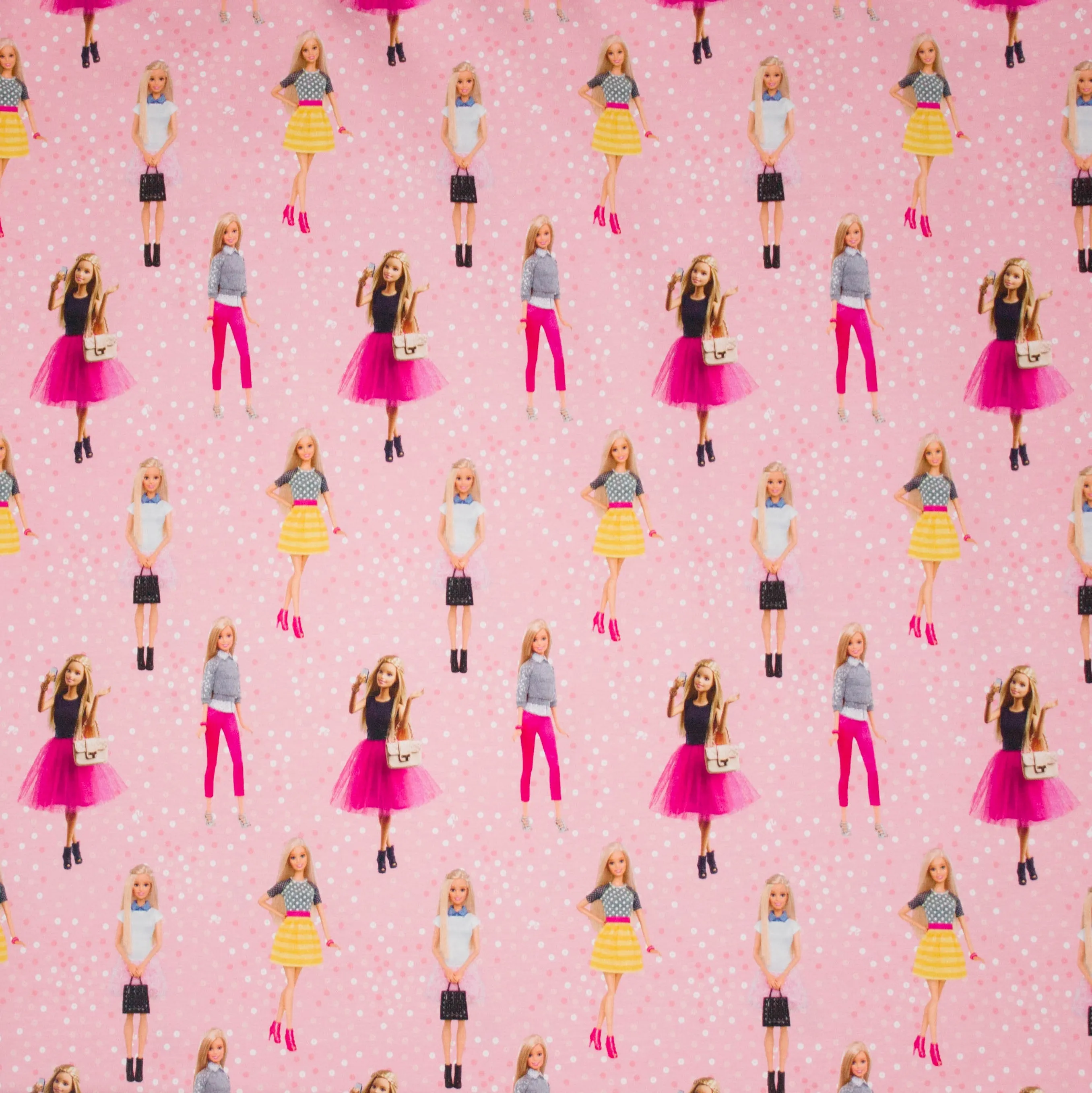Tricot roze licentie Barbie