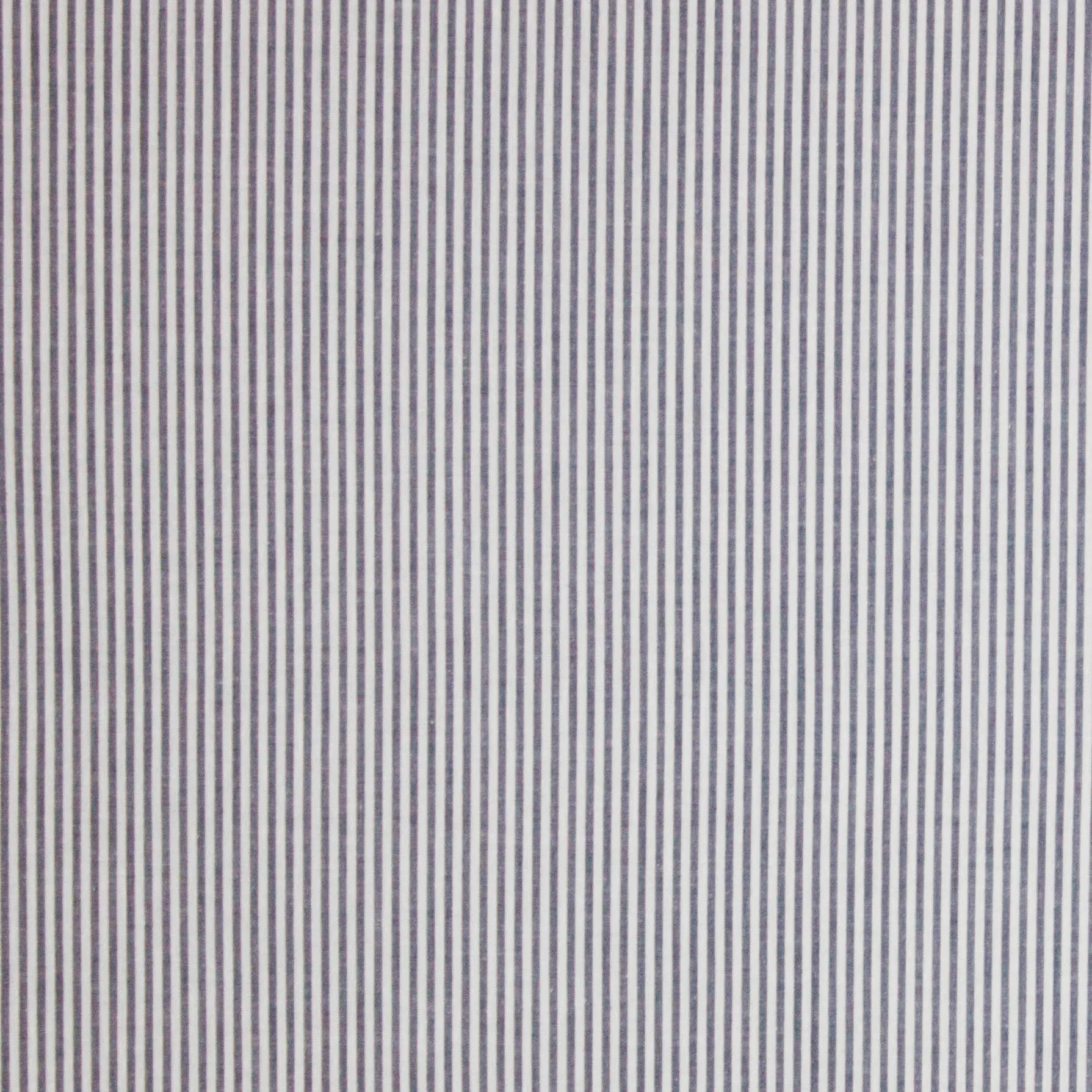Katoen blauw wit gestreept
