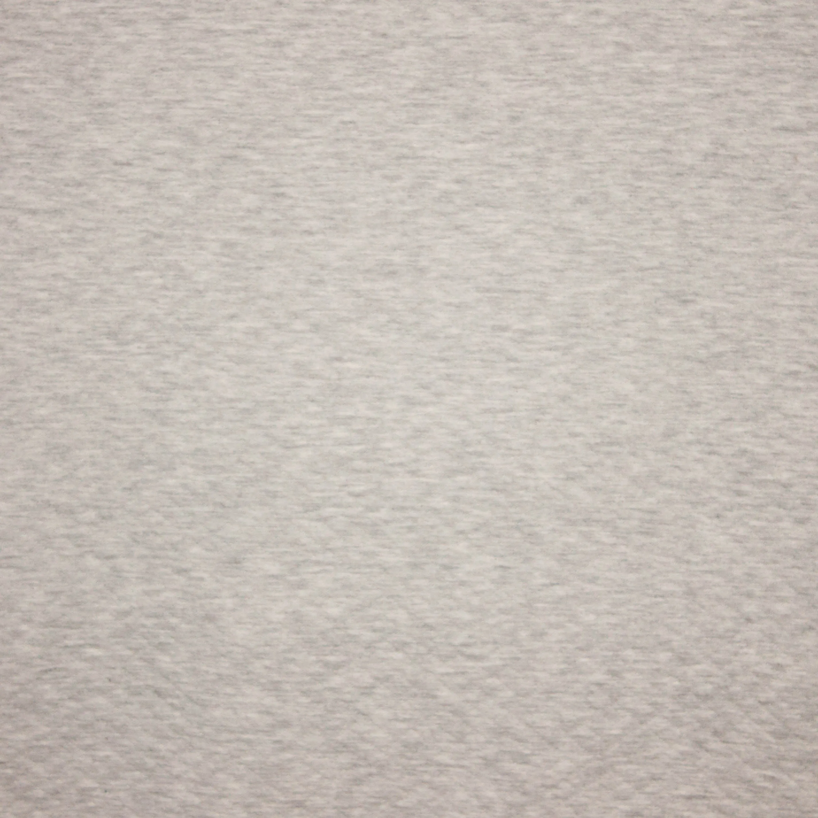 Licht grijze sweaterstof gewatteerd en overstikt