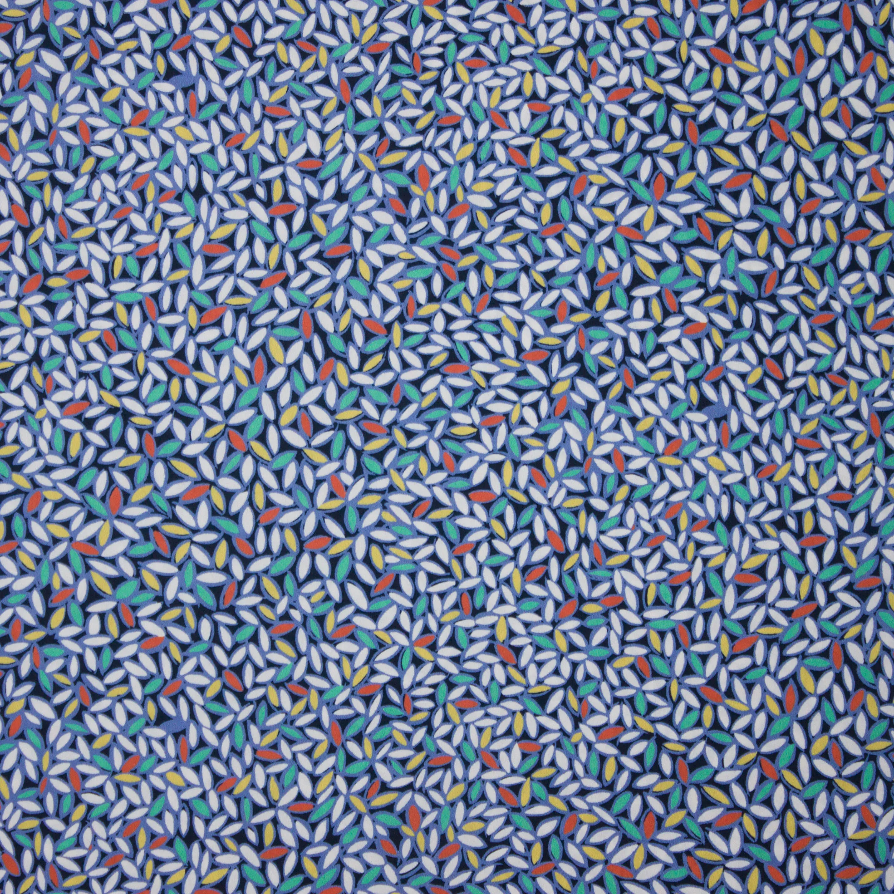 Blauwe polyester 'Hermione' ovaalvormige figuurtjes