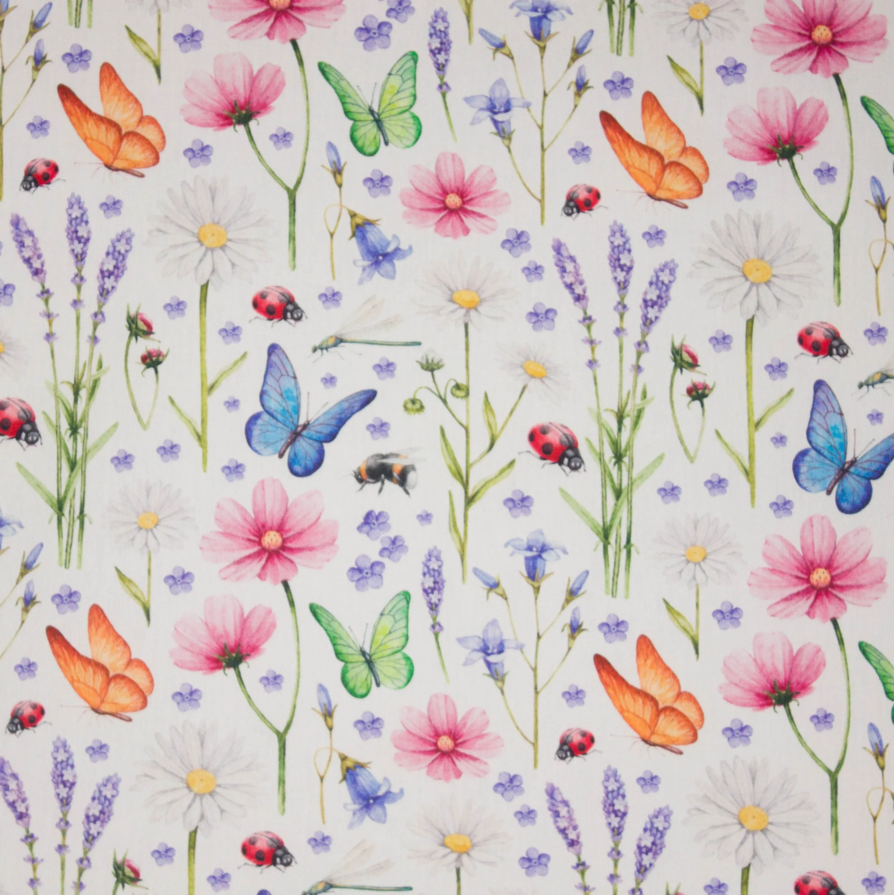 Canvas bloemen motief