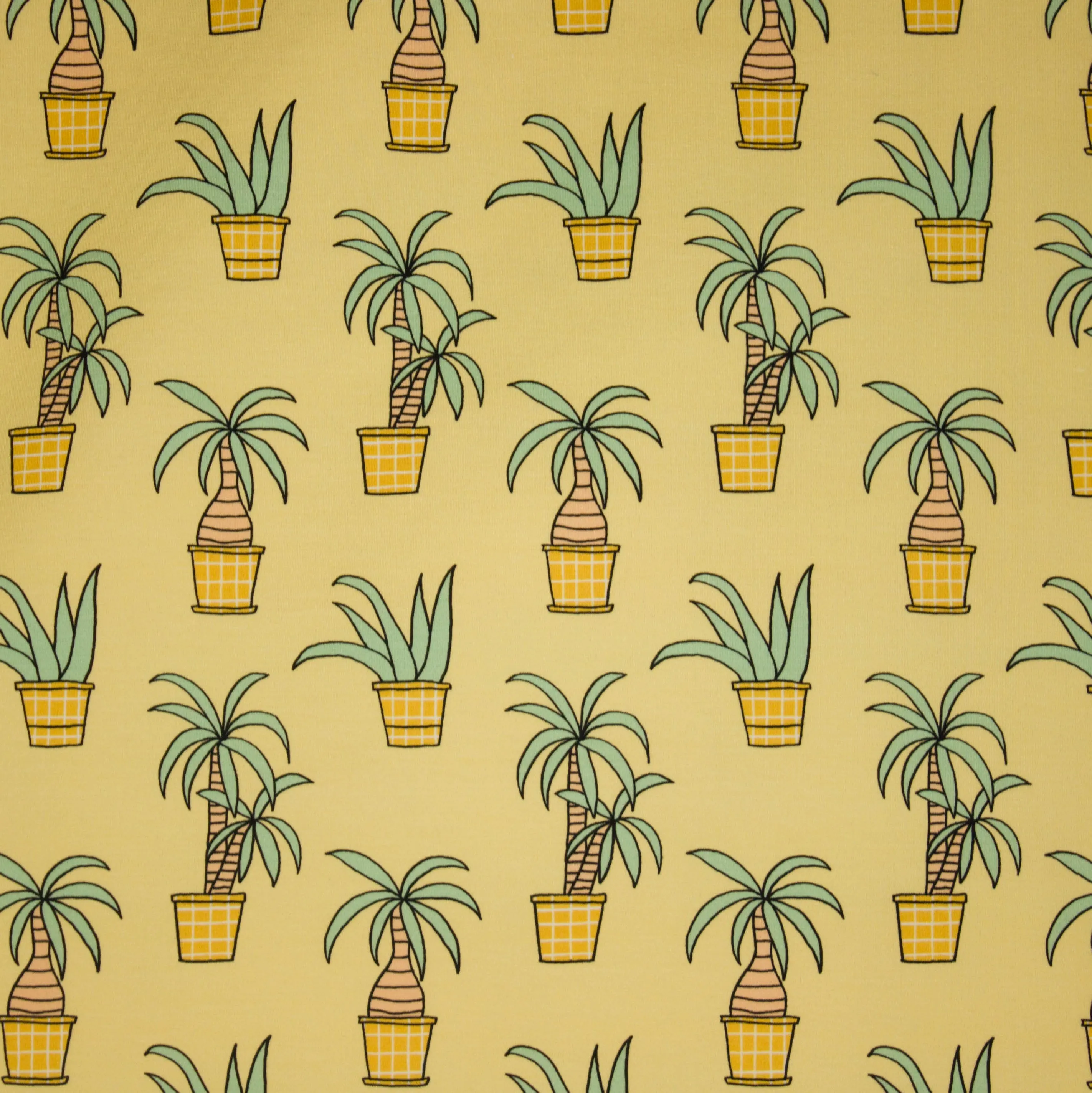 French terry Eva Mouton Tropical