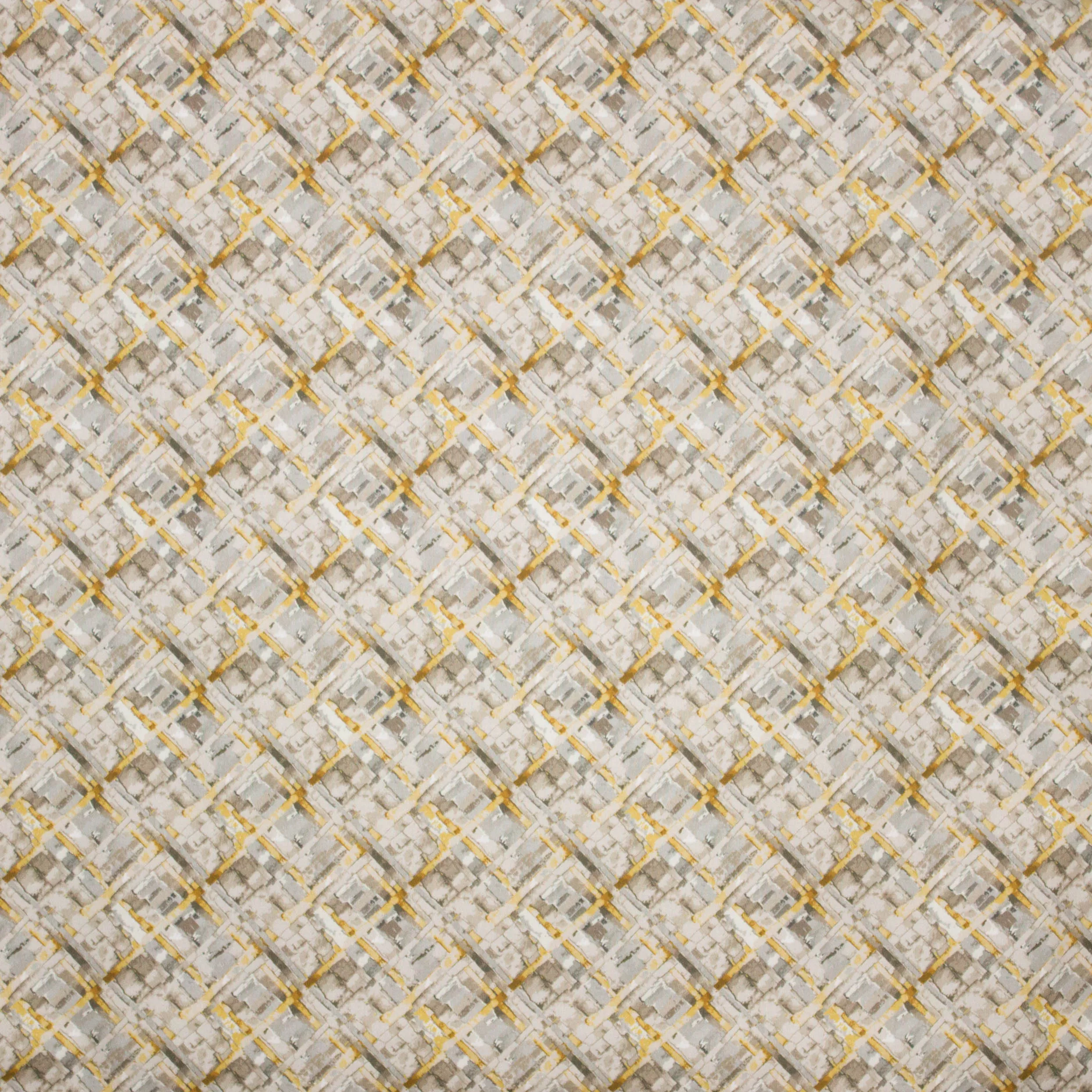 Landschap quilt met stad