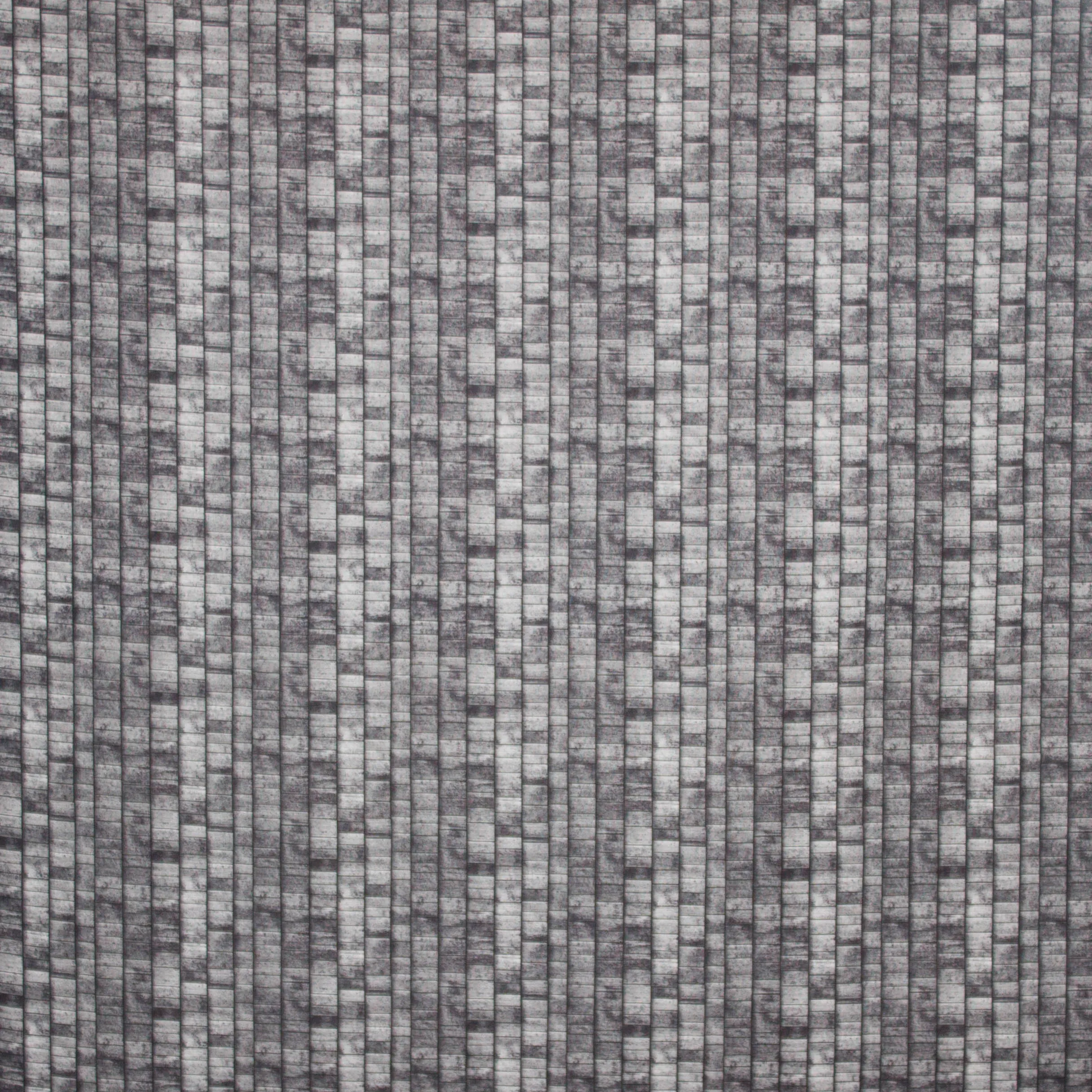 Landschap quilt met grijze bakstenen