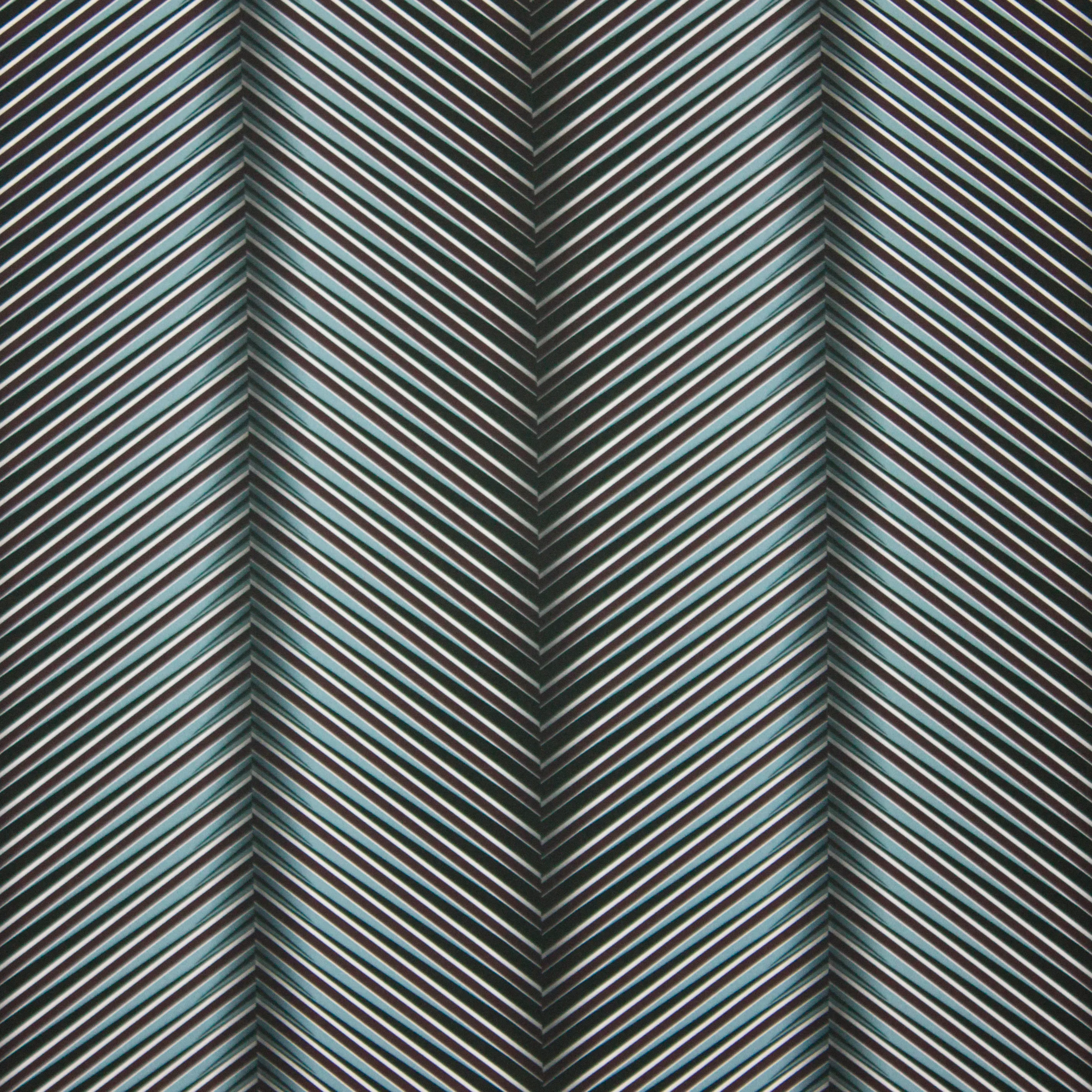 Gestreepte polyestertricot