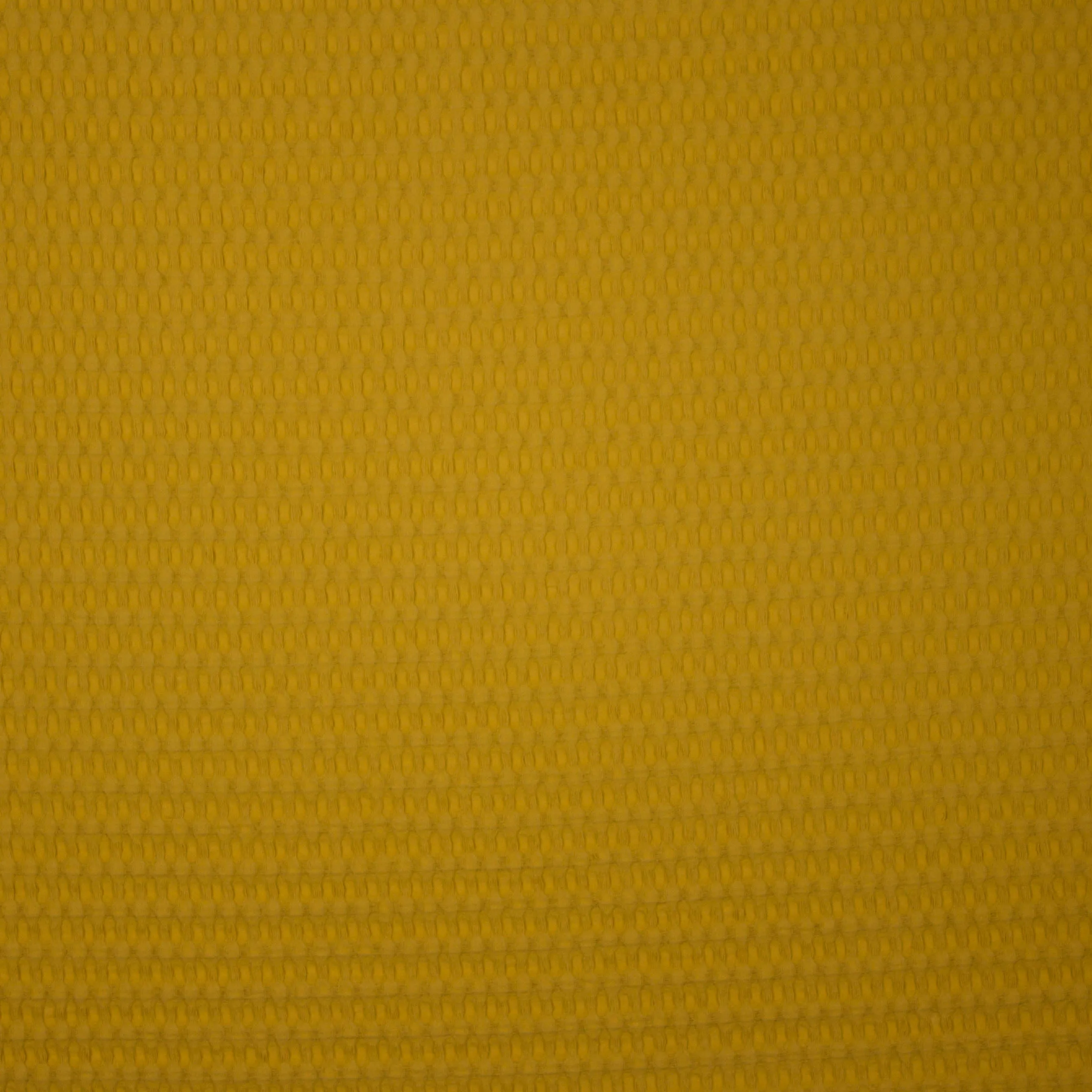 Gele katoenen wafelstof XL