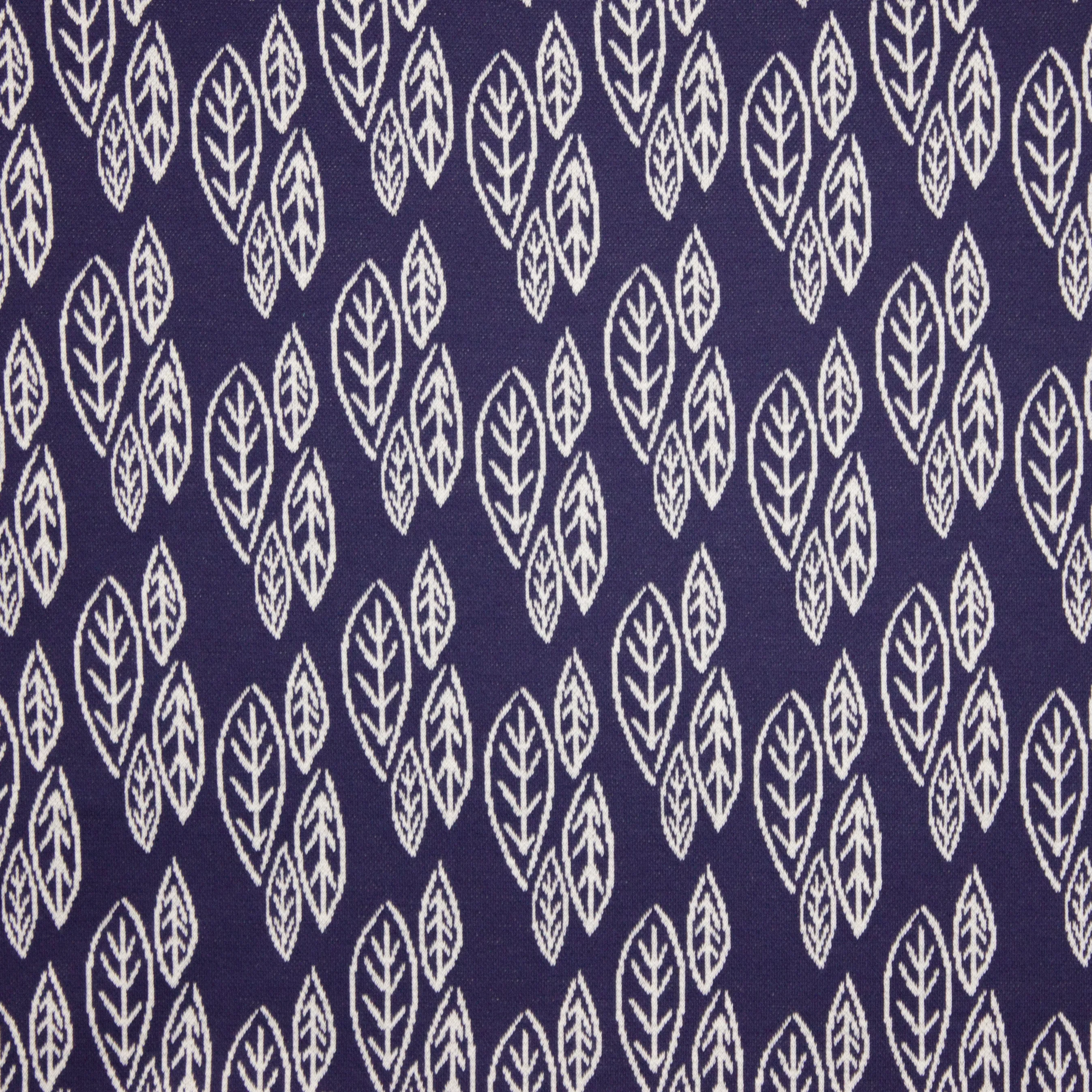 Jacquard Jersey Jills Leaves