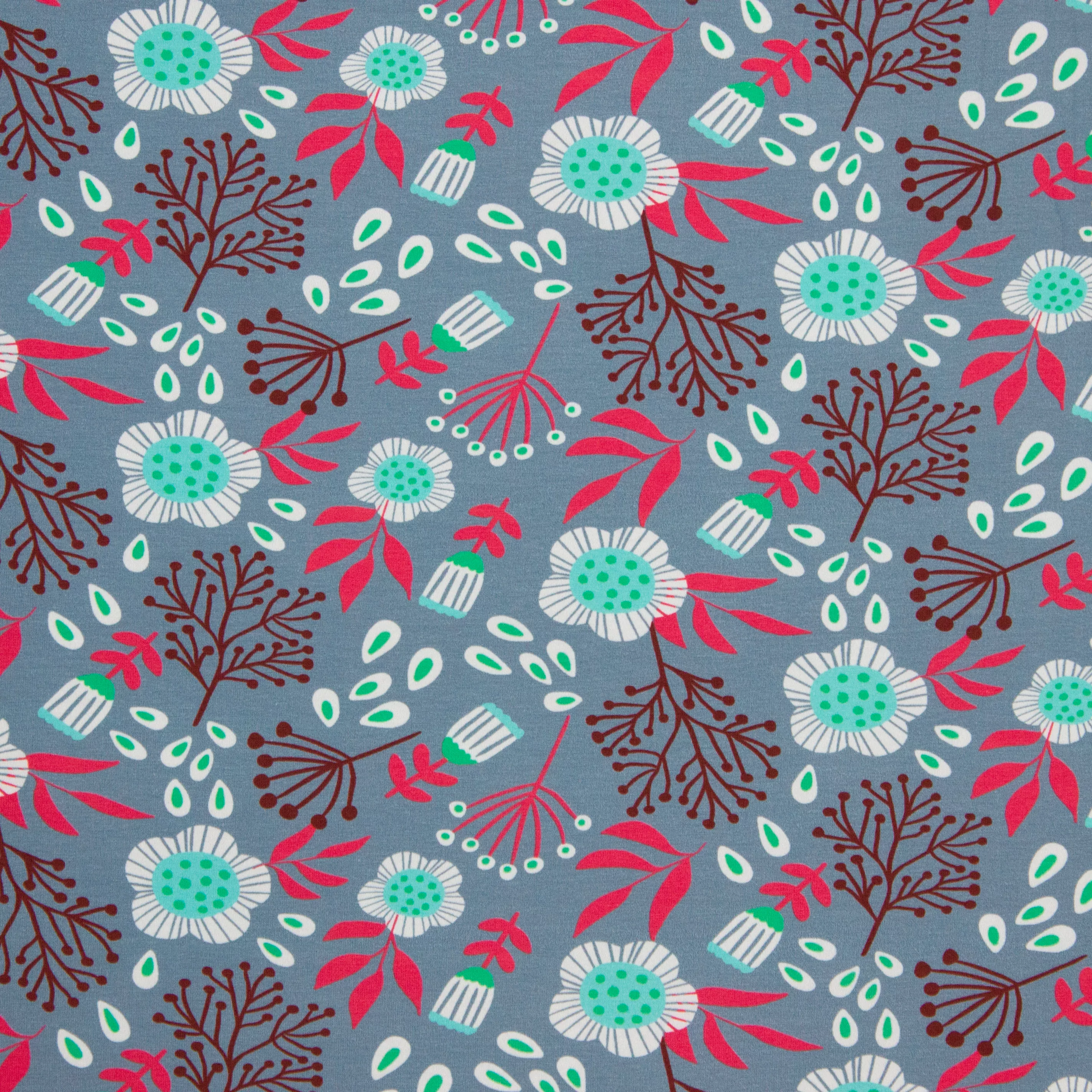 Tricot met bloemen