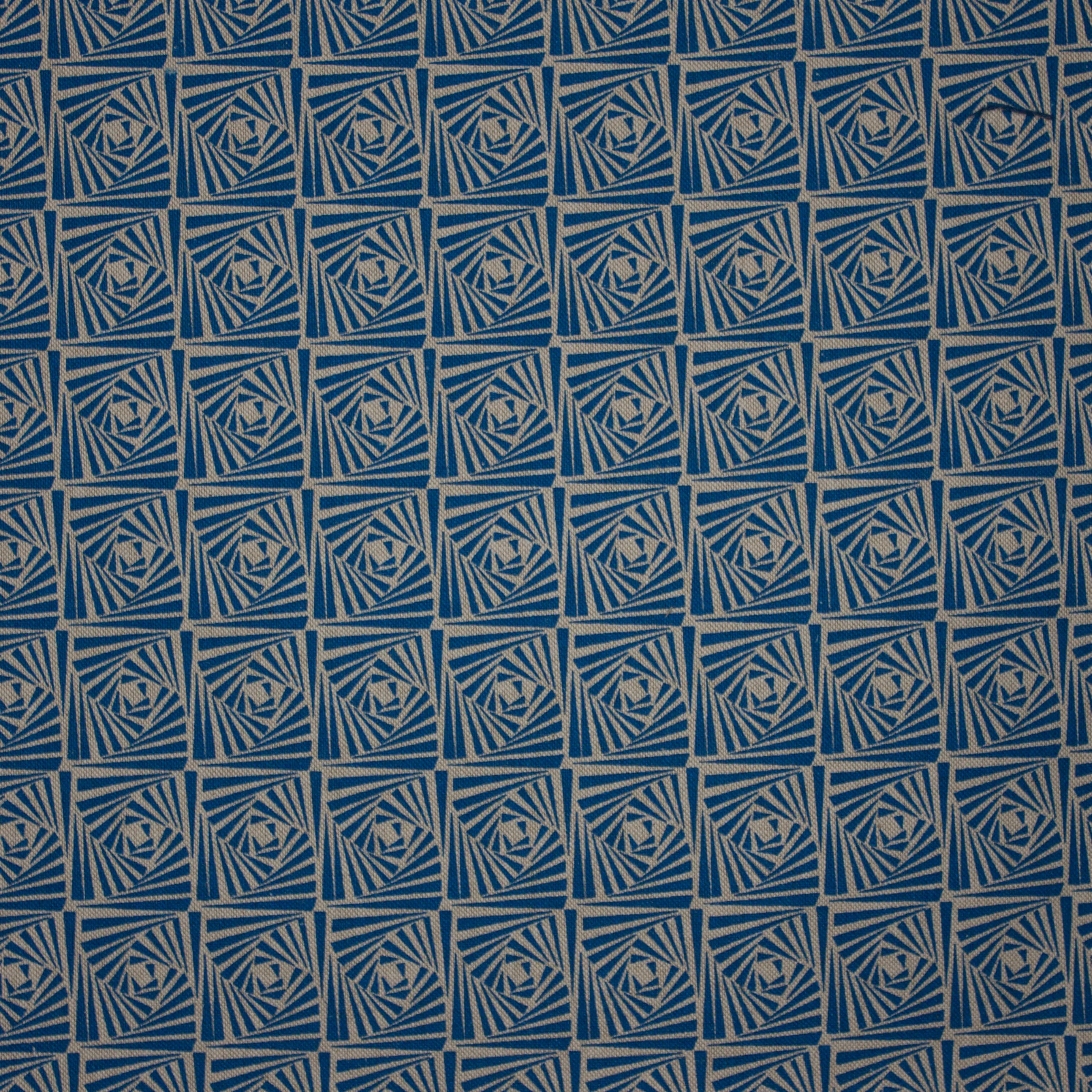 Canvas met geometrisch motief