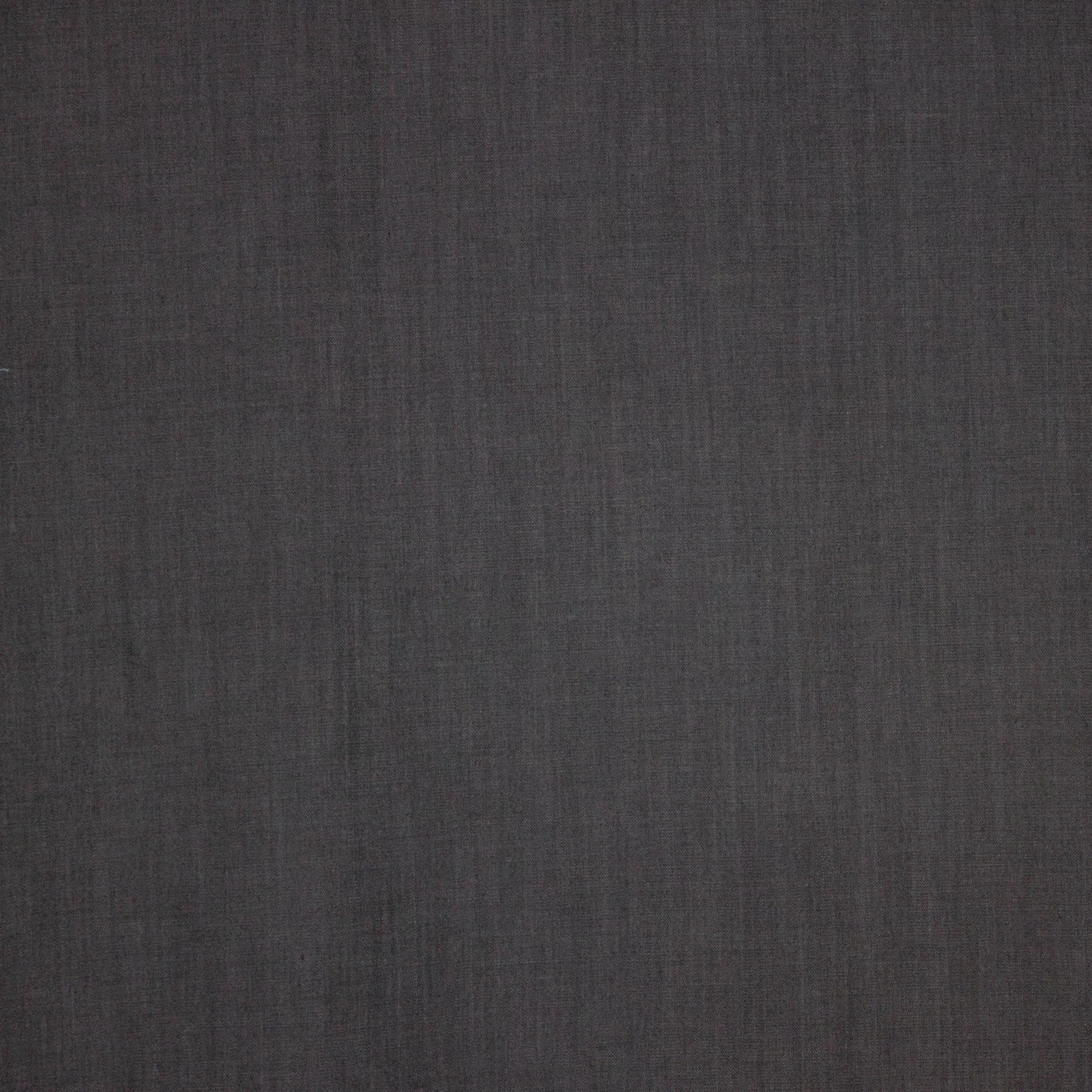 Chambrai tencel zwart jeanslook