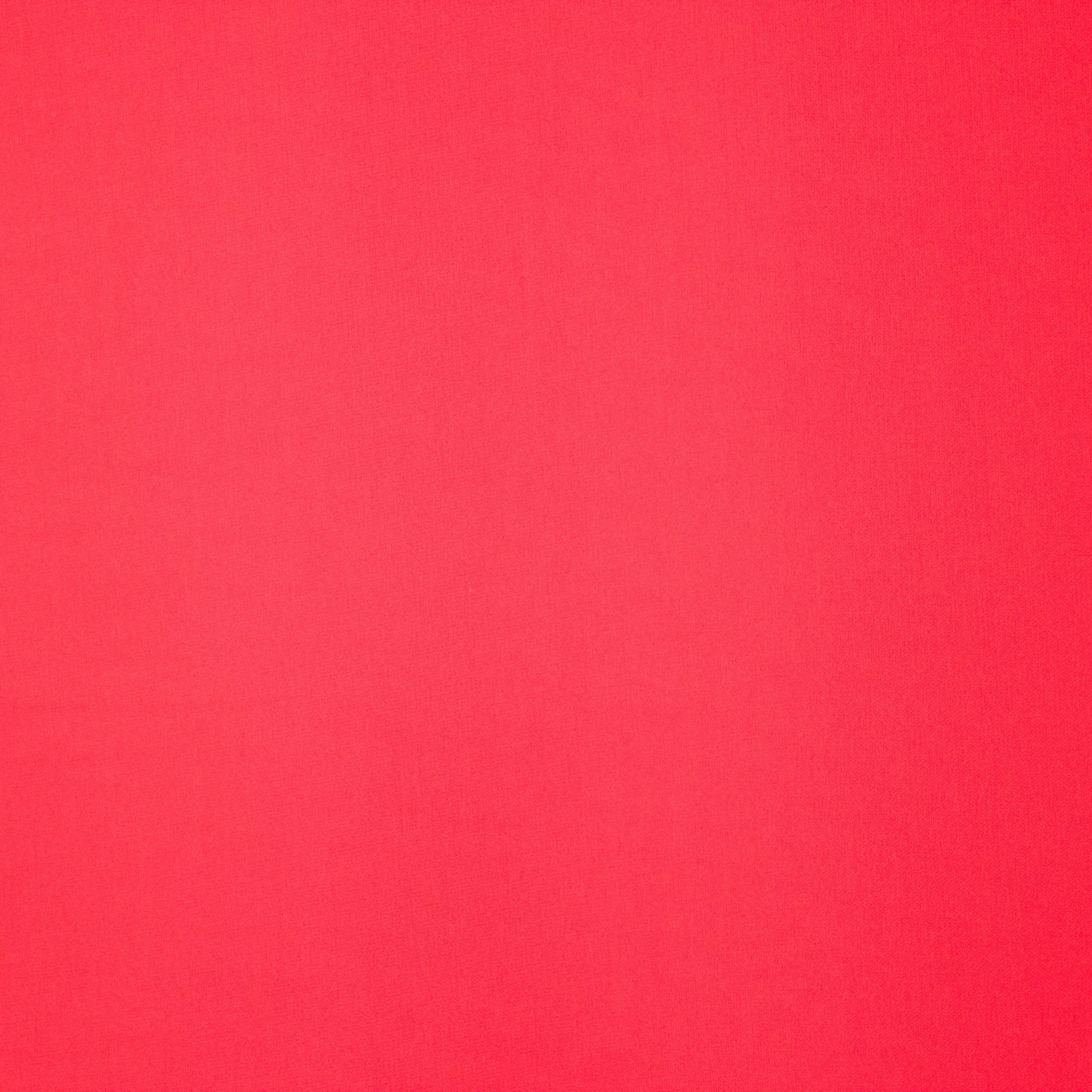 Italiaanse crêpe uni donker koraalrood
