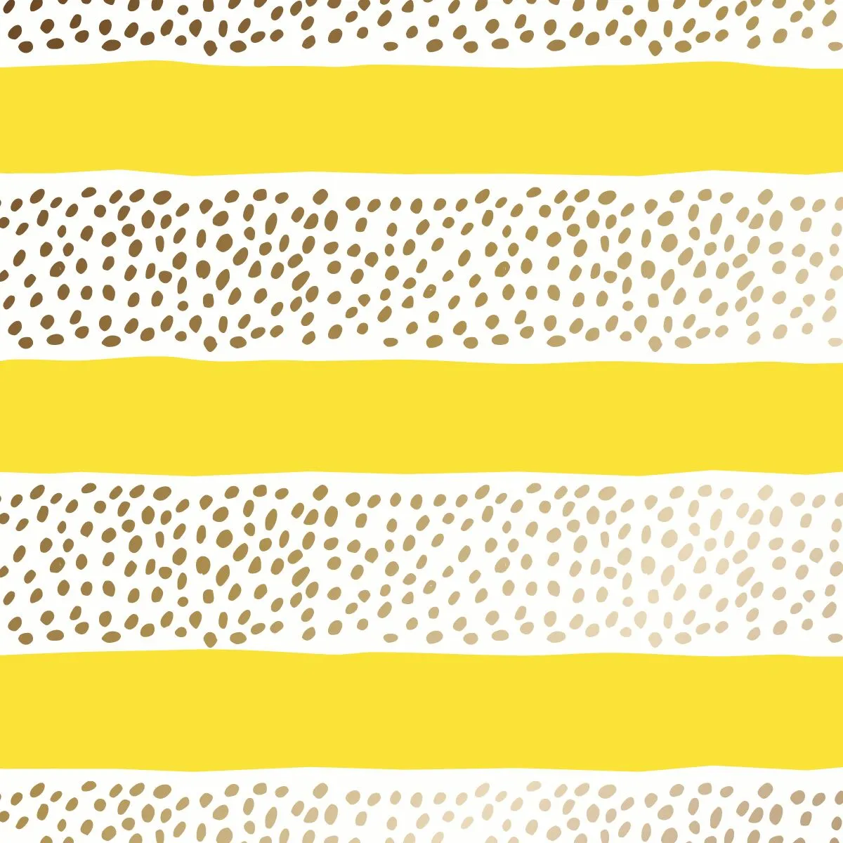 Geel en wit gestreepte french terry met gouden glitter van 'About Blue Fabrics'