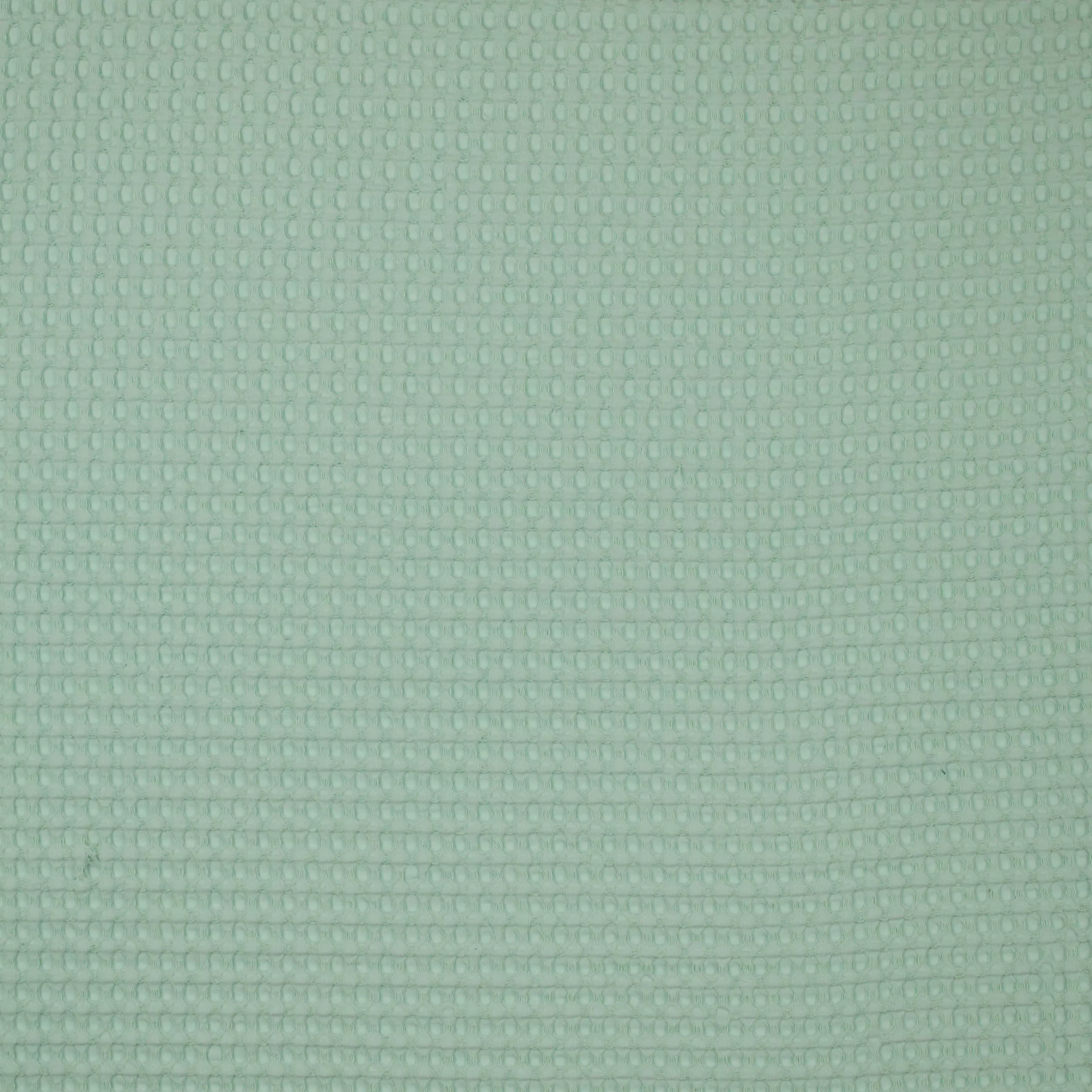 Wafelstof katoen XL munt