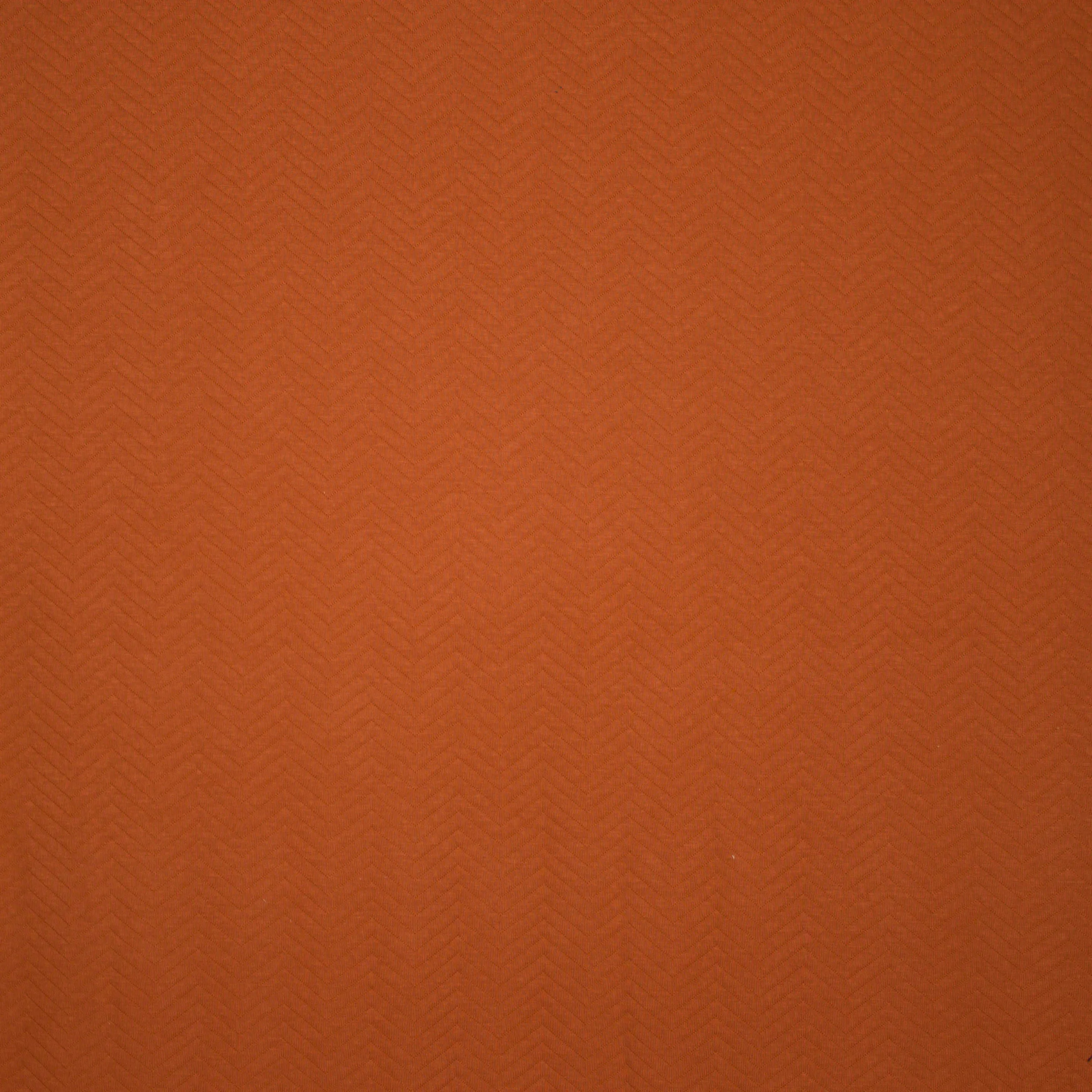 Roestkleurige organische chevron quilt 'Rust' van 'Mind The Maker'