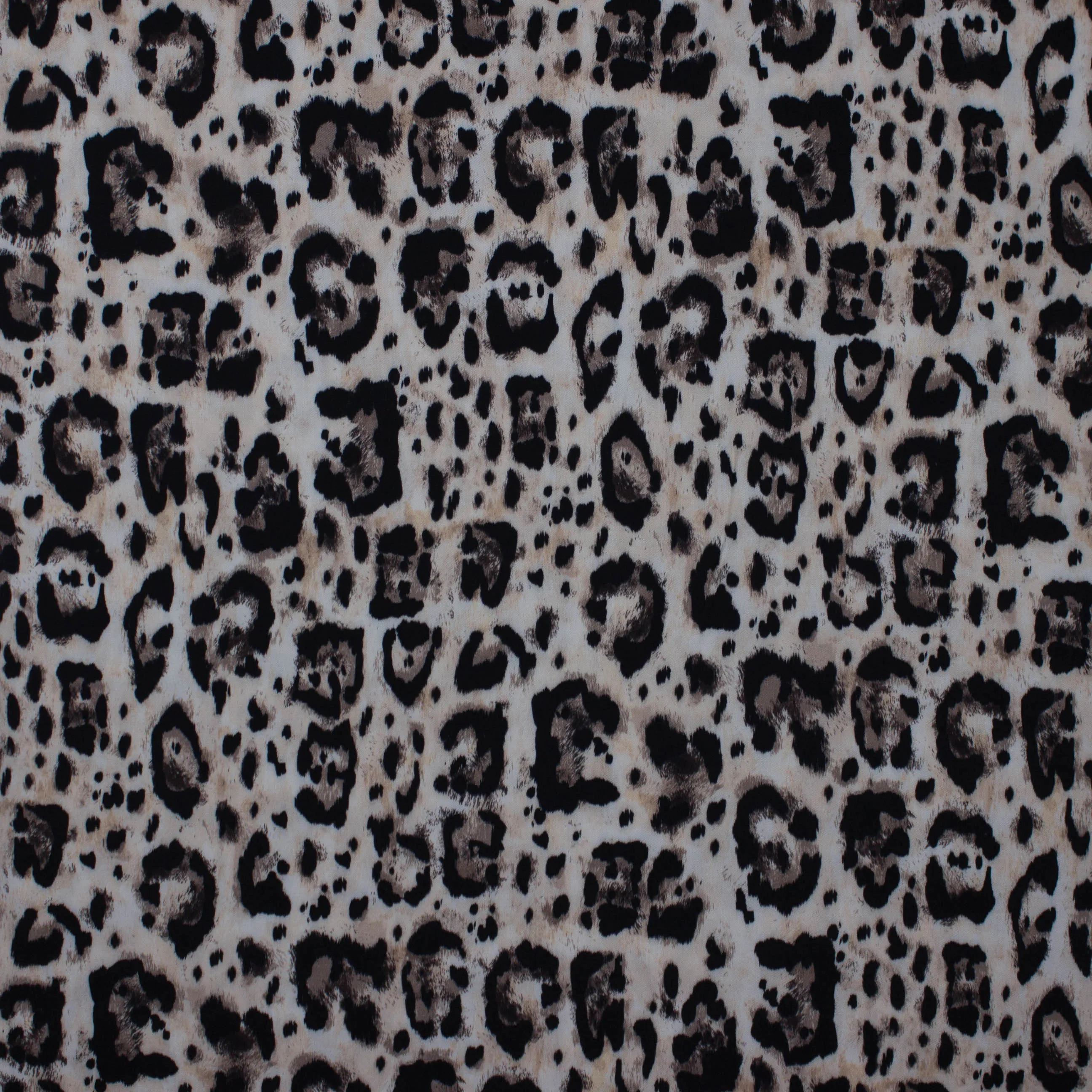 'Gütermann' viscose met grote panterprint