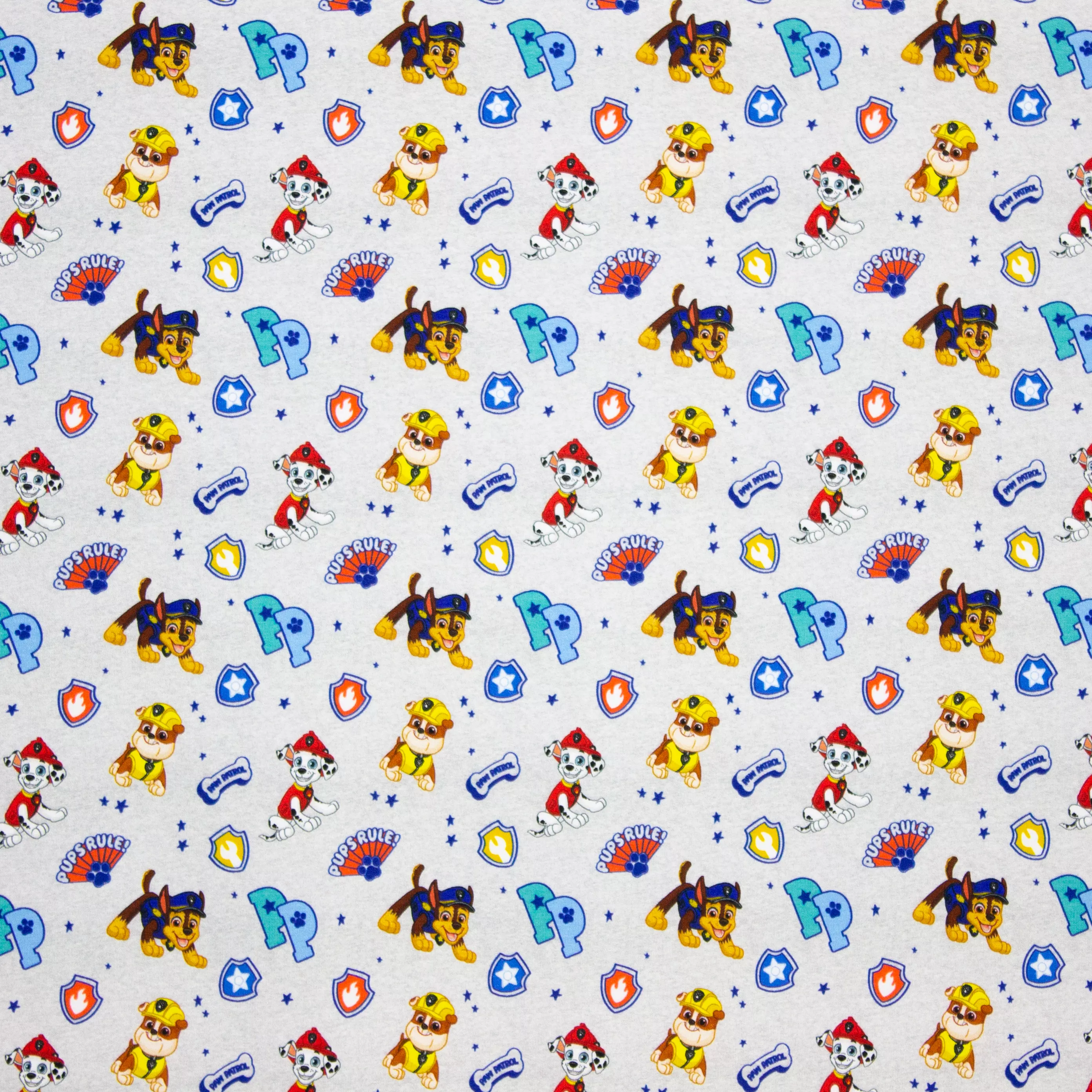 Grijze french terry Paw Patrol