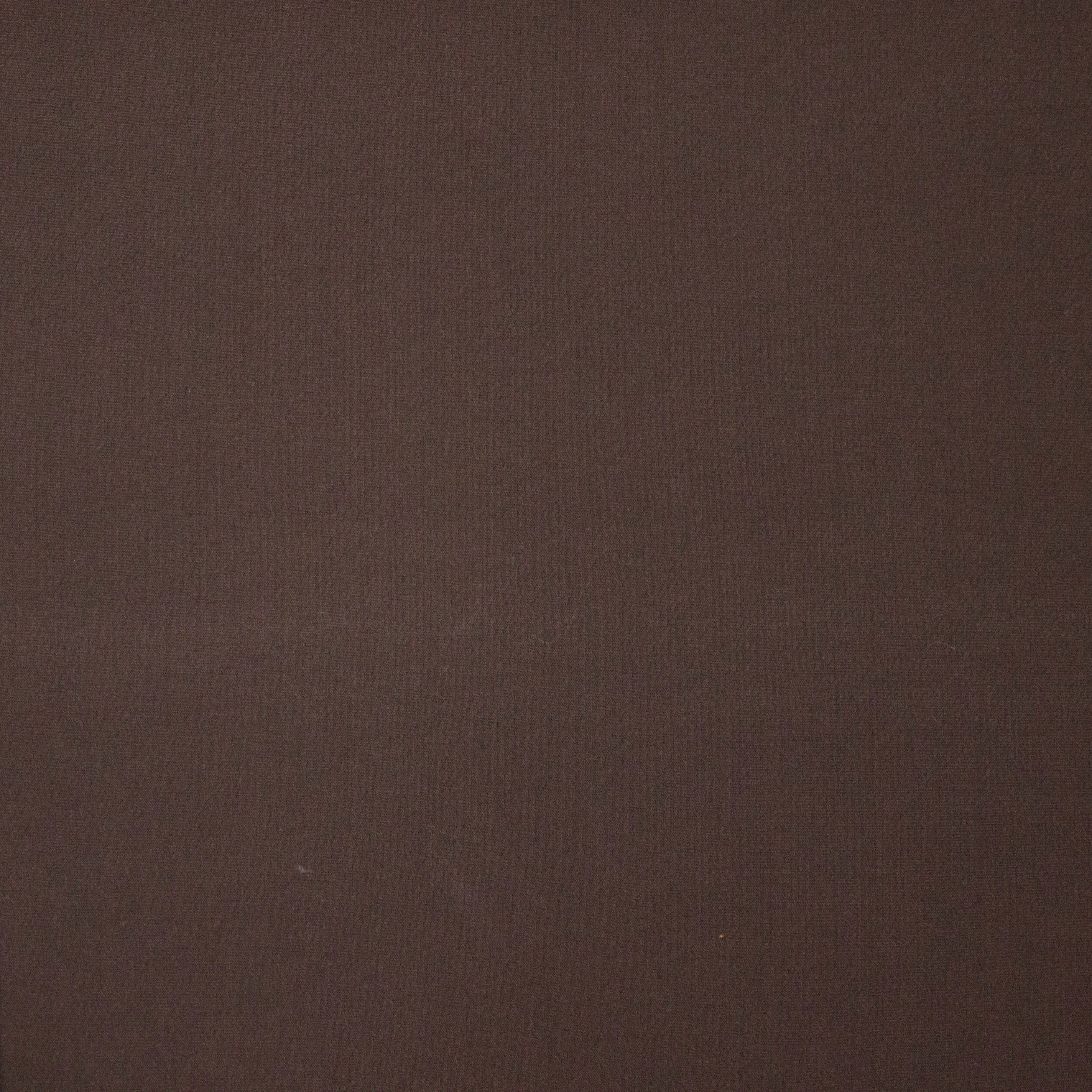 Donkerbruine polyester / viscose stretch mengeling