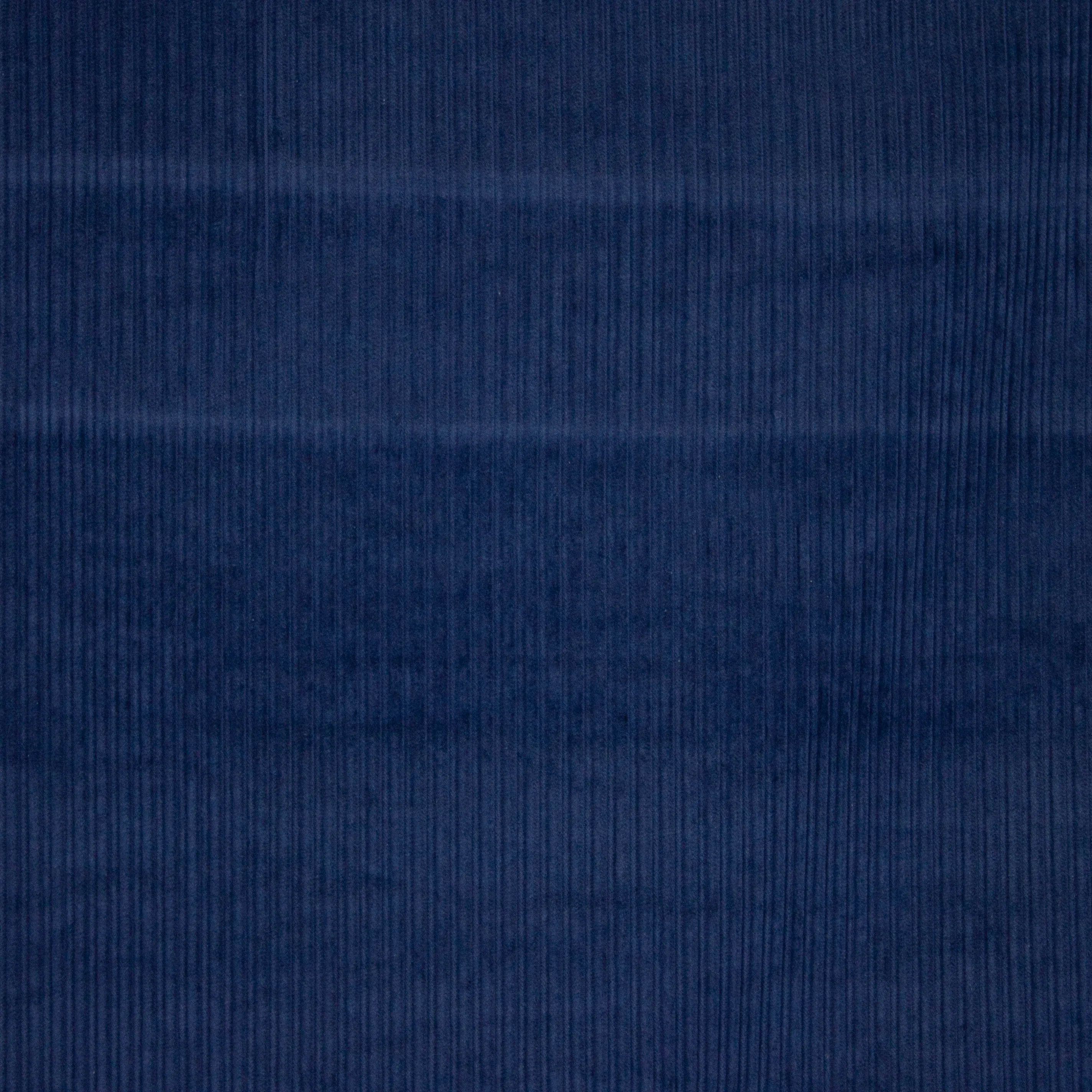 Blauwe grove ribfluweel van Fibre Mood