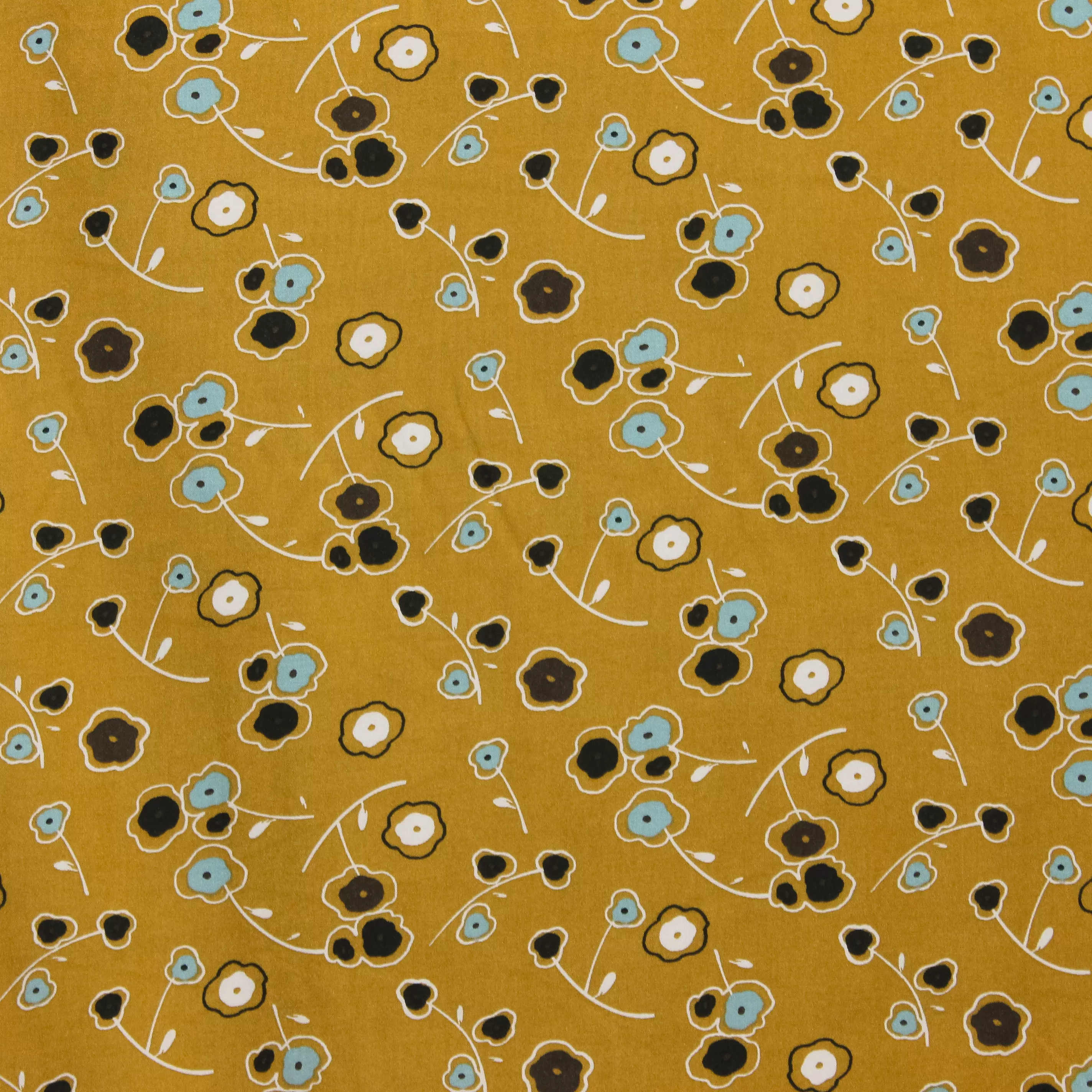 Viscose met Bloemen