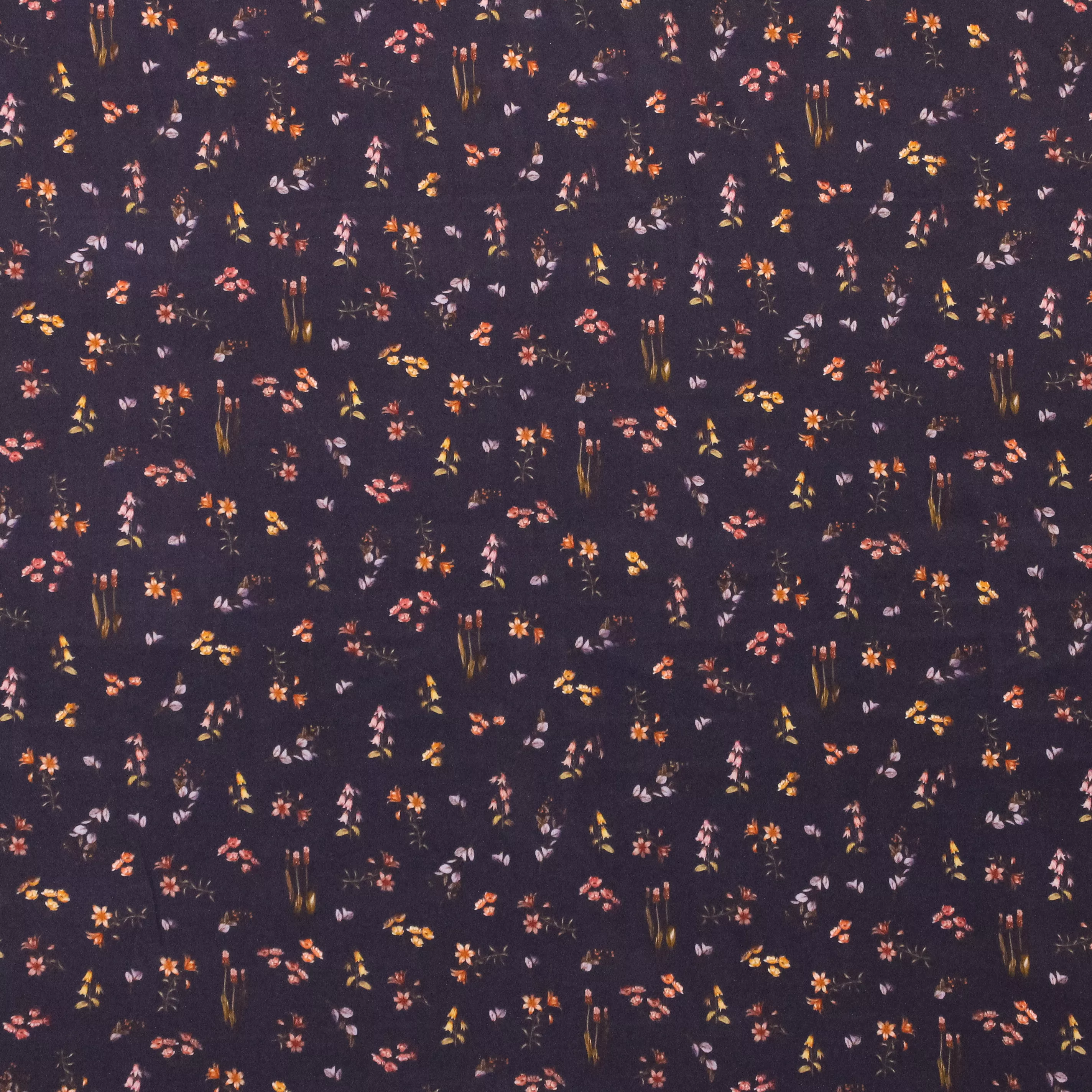 Viscose met bloemen