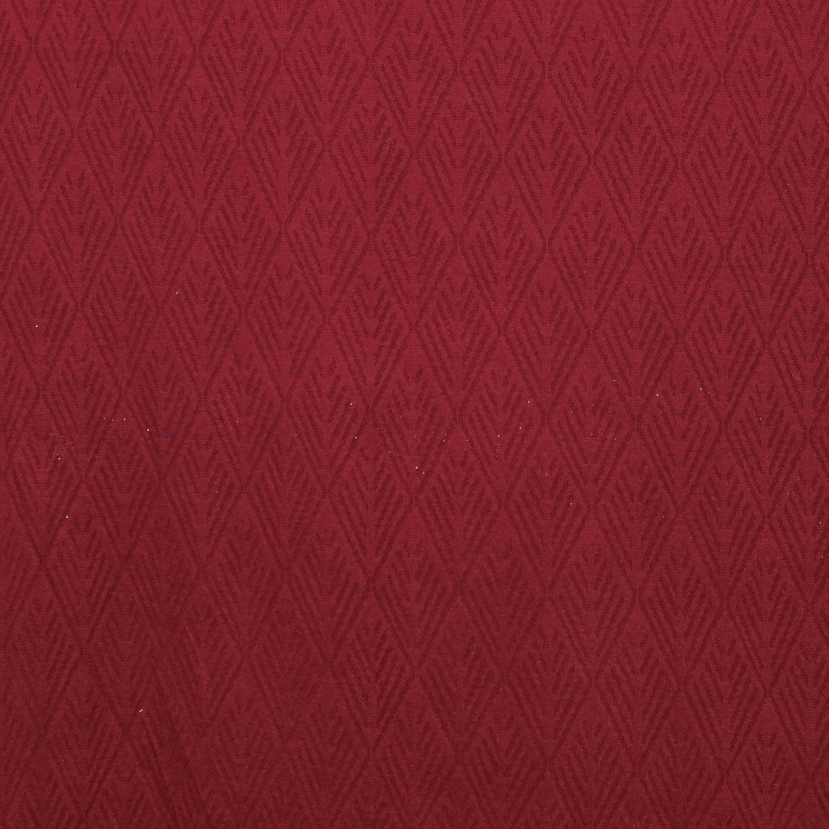 Bordeaux jacquard breitje in katoenmengeling van 'My Image 21'