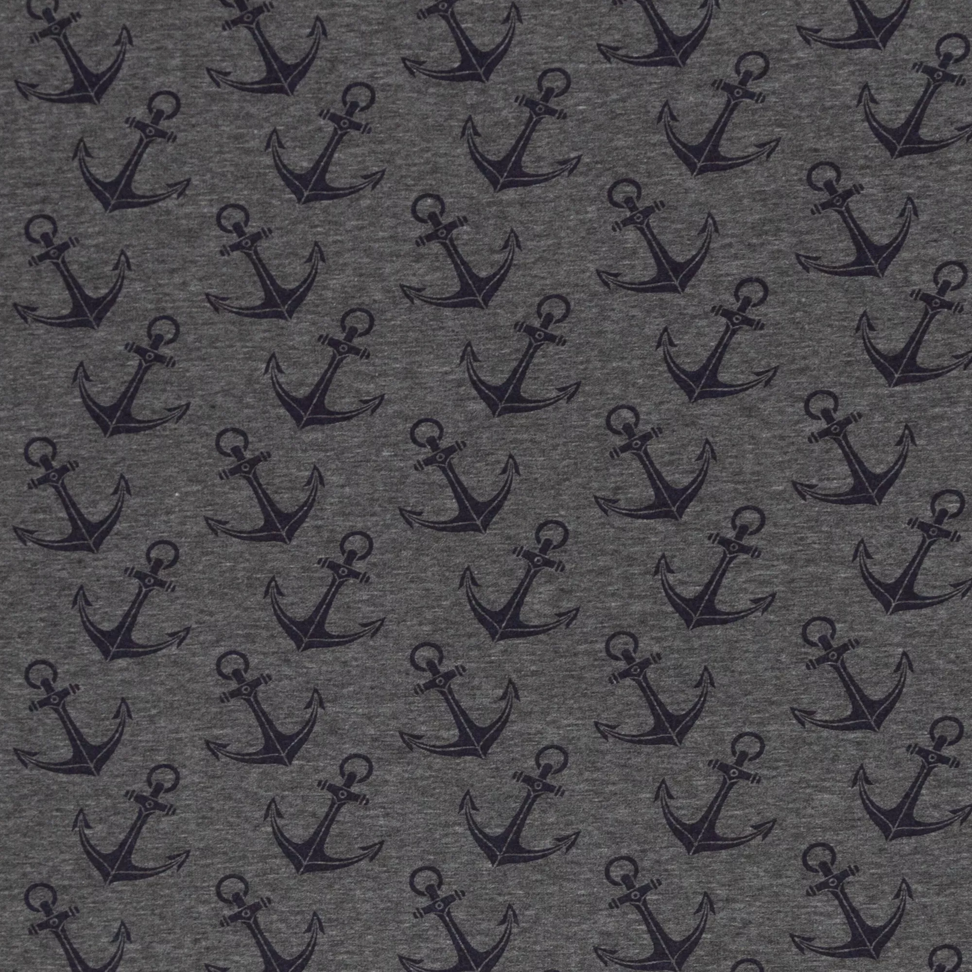 Gemêleerde fleece met ankers