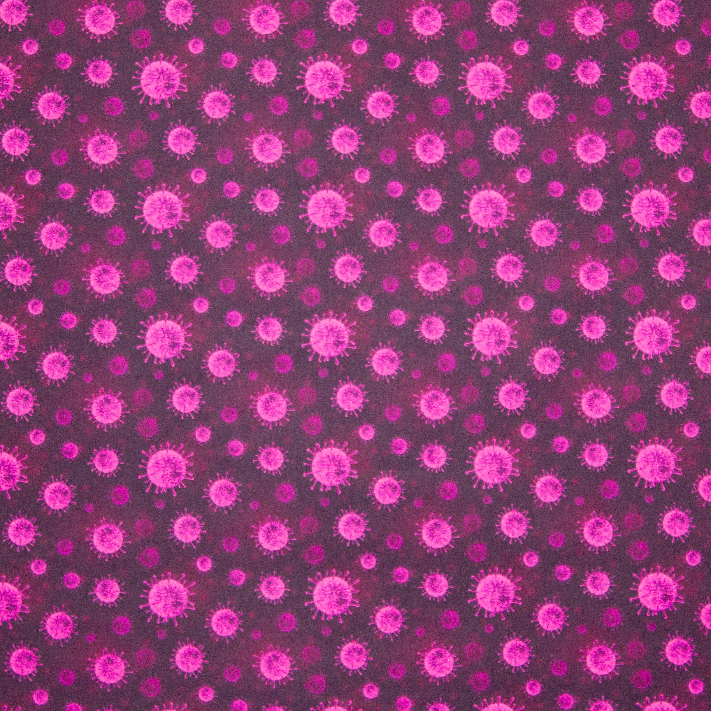 Roze katoen coronavirus COVID-19