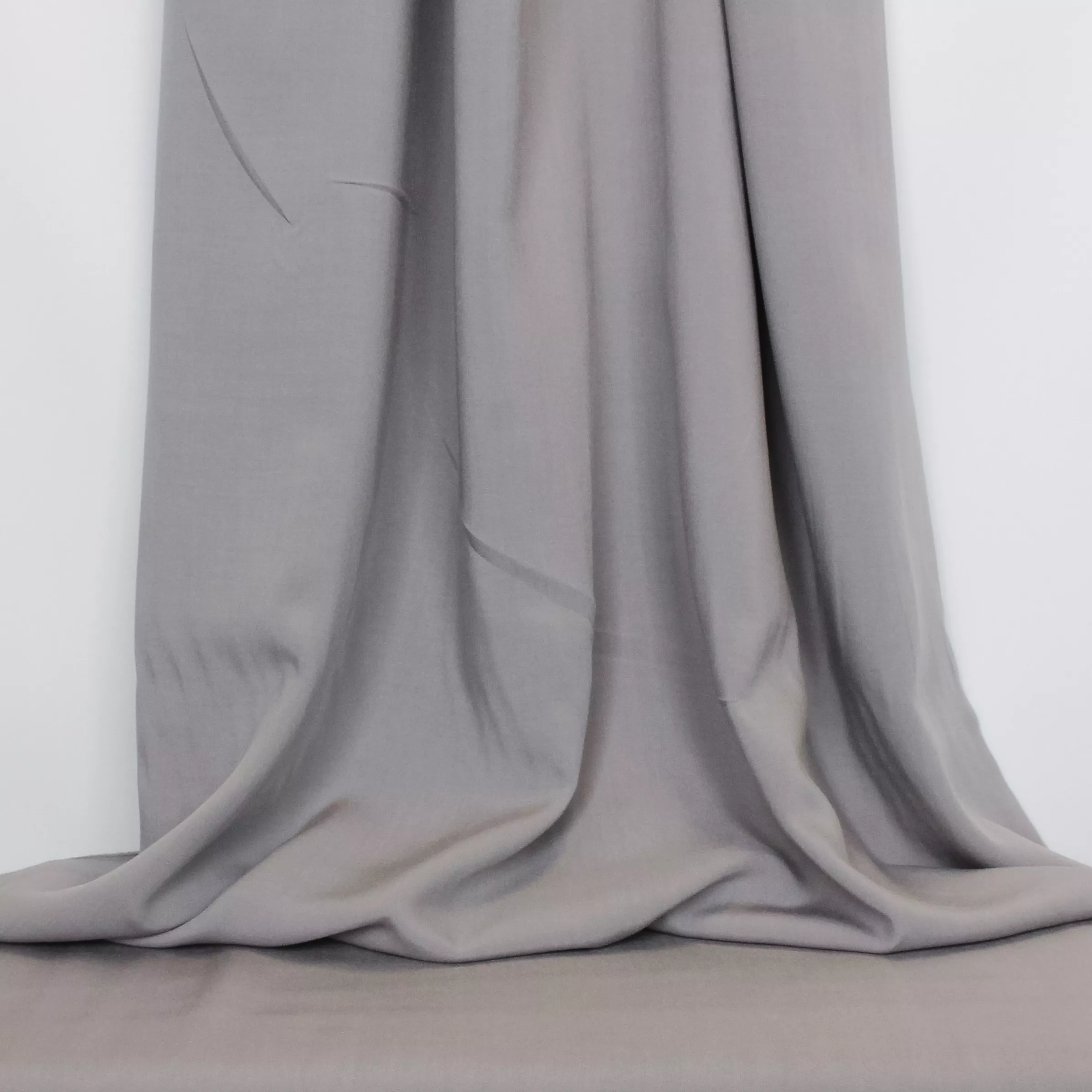 Viscose effen grijs