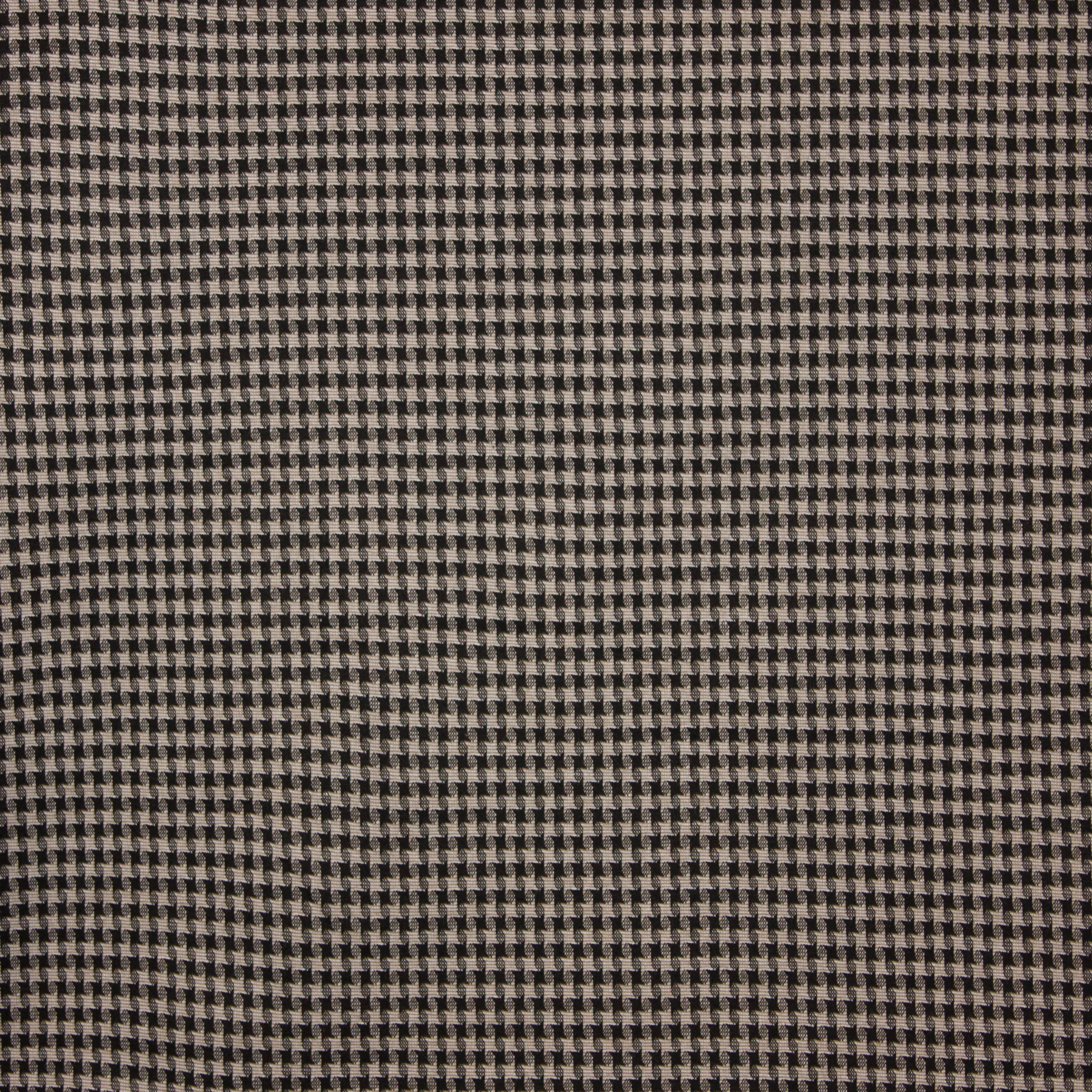 Polyestermengeling tricot met pied-de-poule motief van 'My Image'