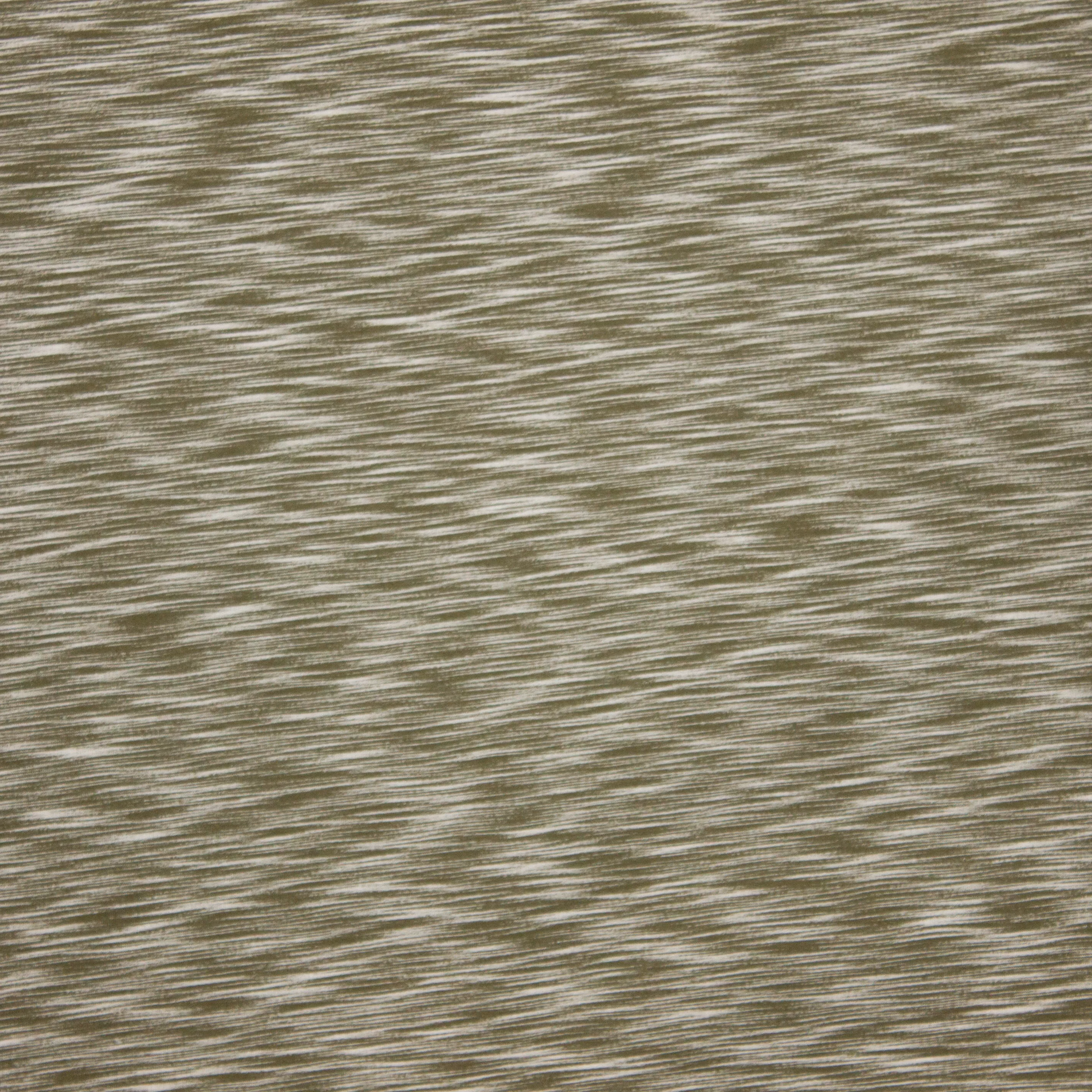 Kaki / wit gemêleerde sweater brushed - Poppy