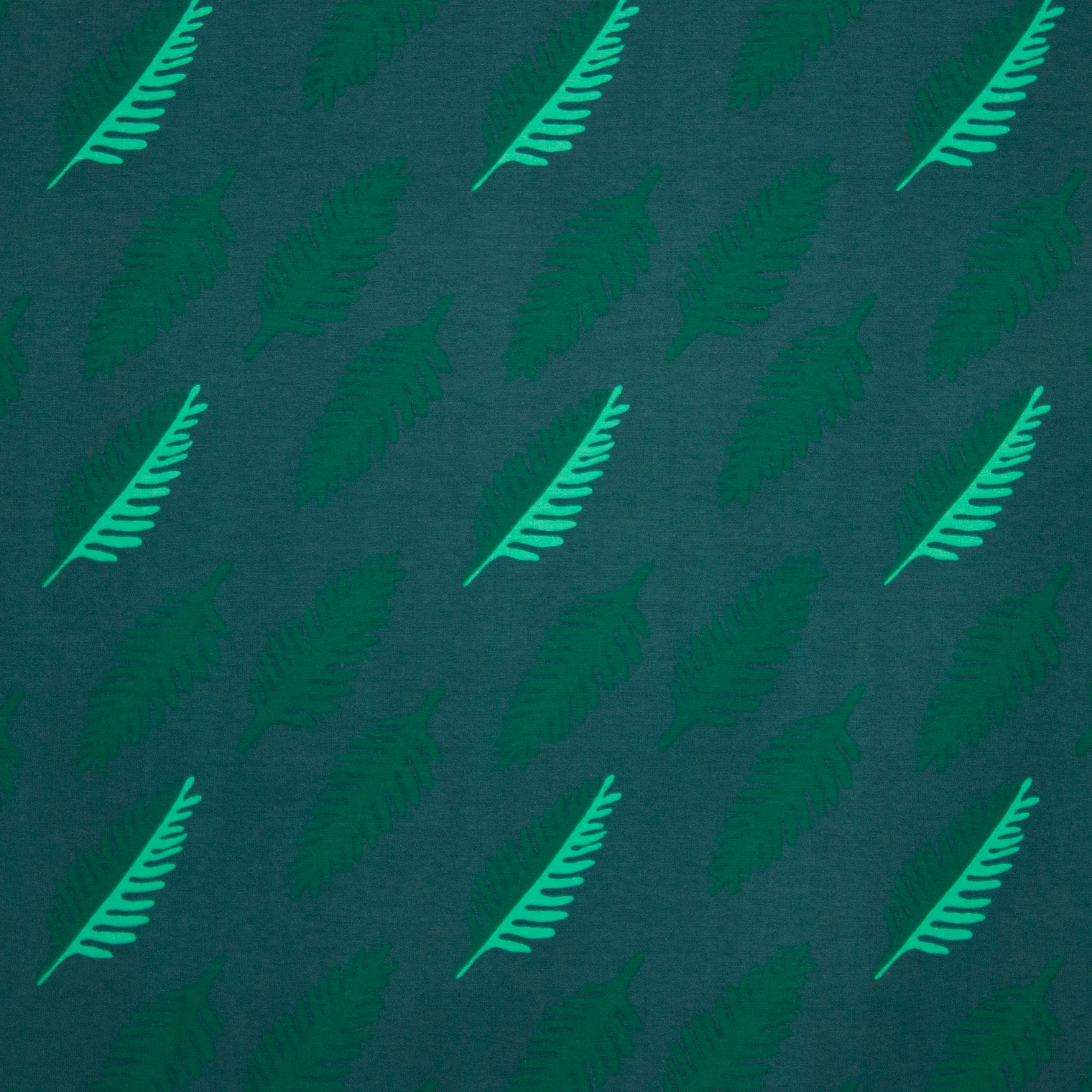 Blauw/groene french terry van About Blue