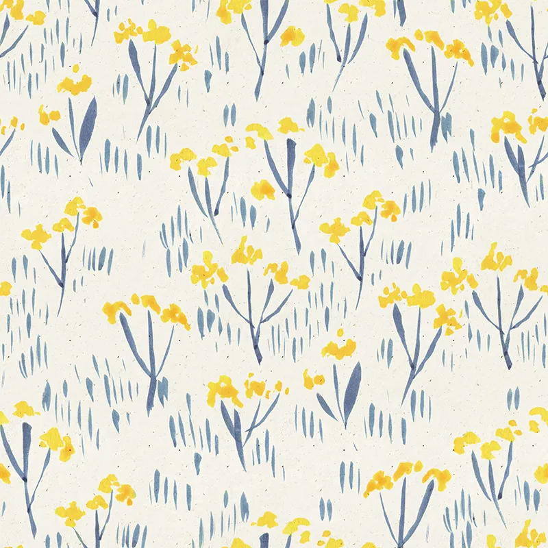 French Terry bedrukt met bloemen van About Blue Fabric