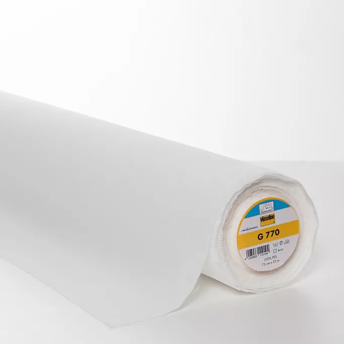 G770 Bi-elastische vlieseline in wit