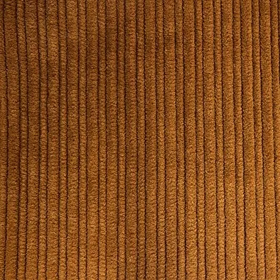 Stretch ribfluweel 'Brown velvet rib' van Eva Mouton