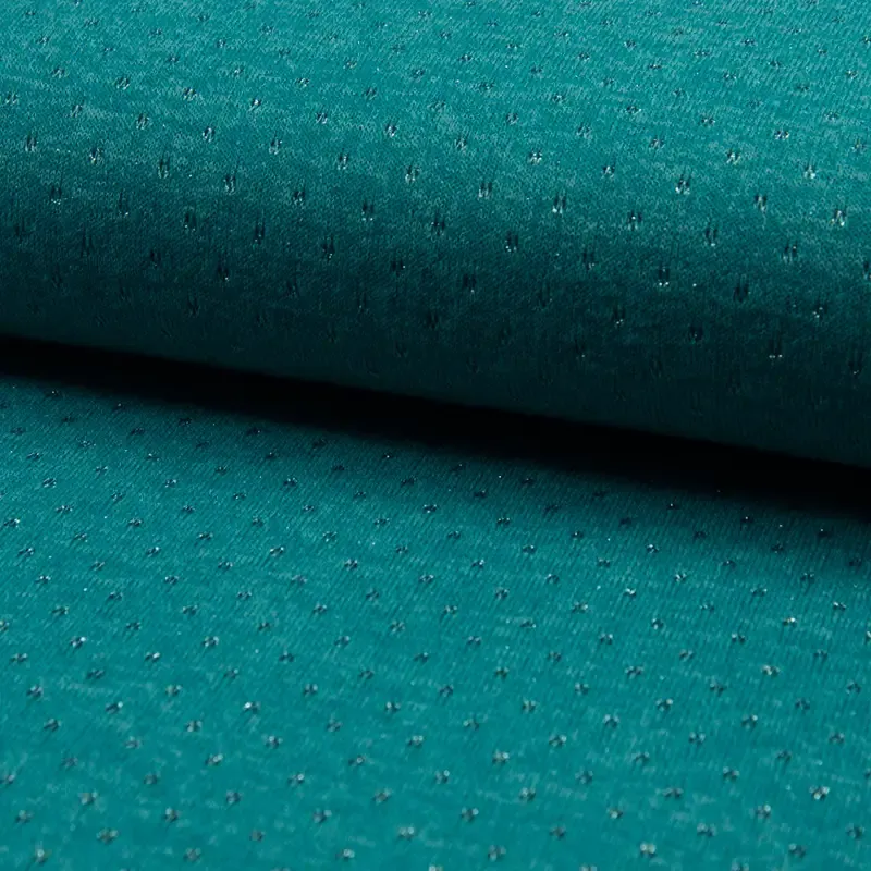 Breitje turquoise met glitter