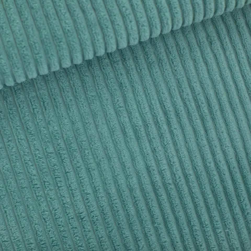 Donkere munt brede ribfluweel "Trellis Blue" van See You At Six
